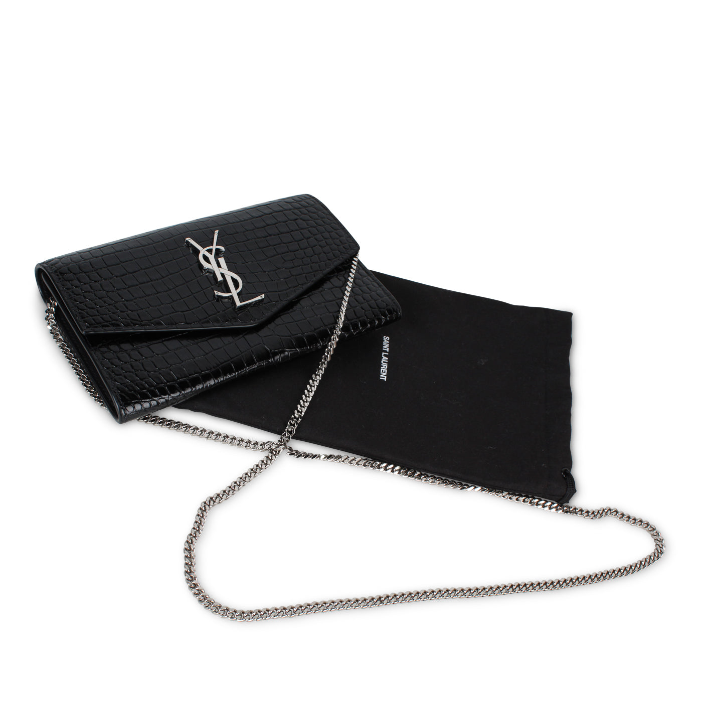 Saint Laurent Uptown Croc Woc