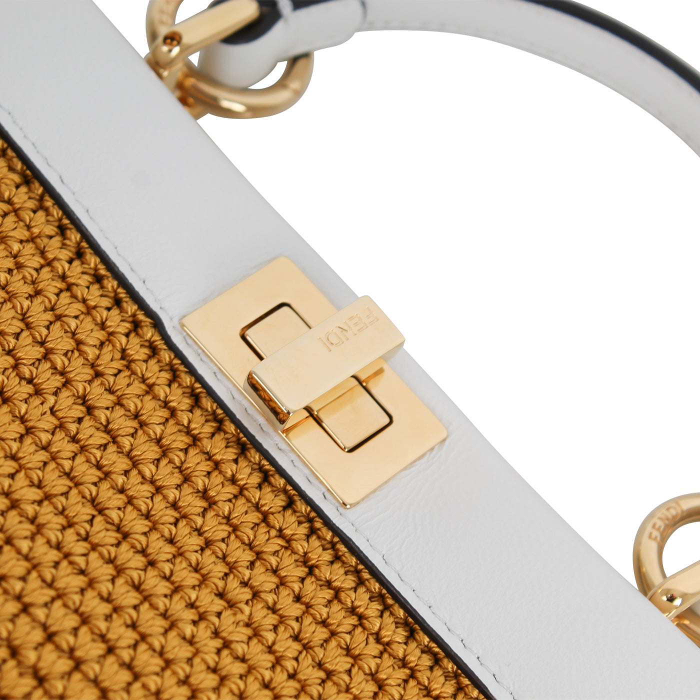 Fendi Woven Peekaboo Mini