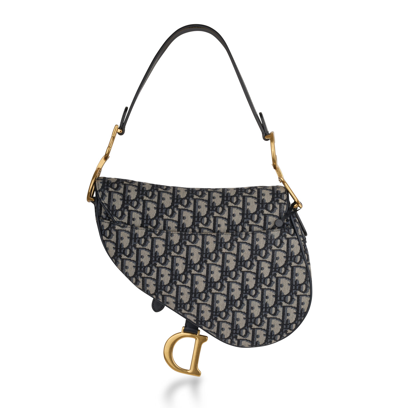 Christian Dior Saddle Bag - Oblique Canvas
