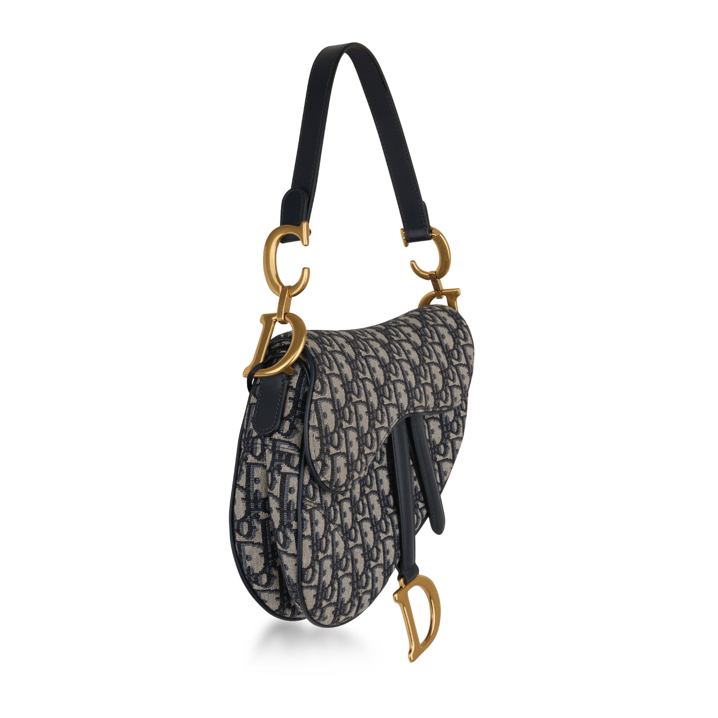 Christian Dior Saddle Bag - Oblique Canvas