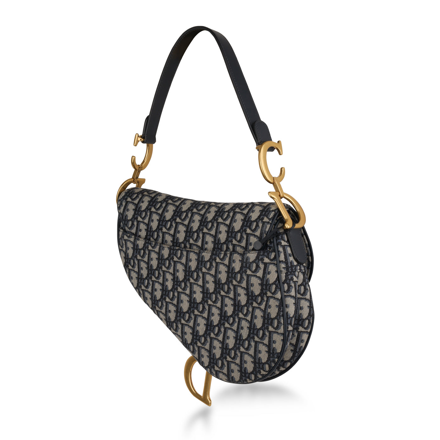 Christian Dior Saddle Bag - Oblique Canvas