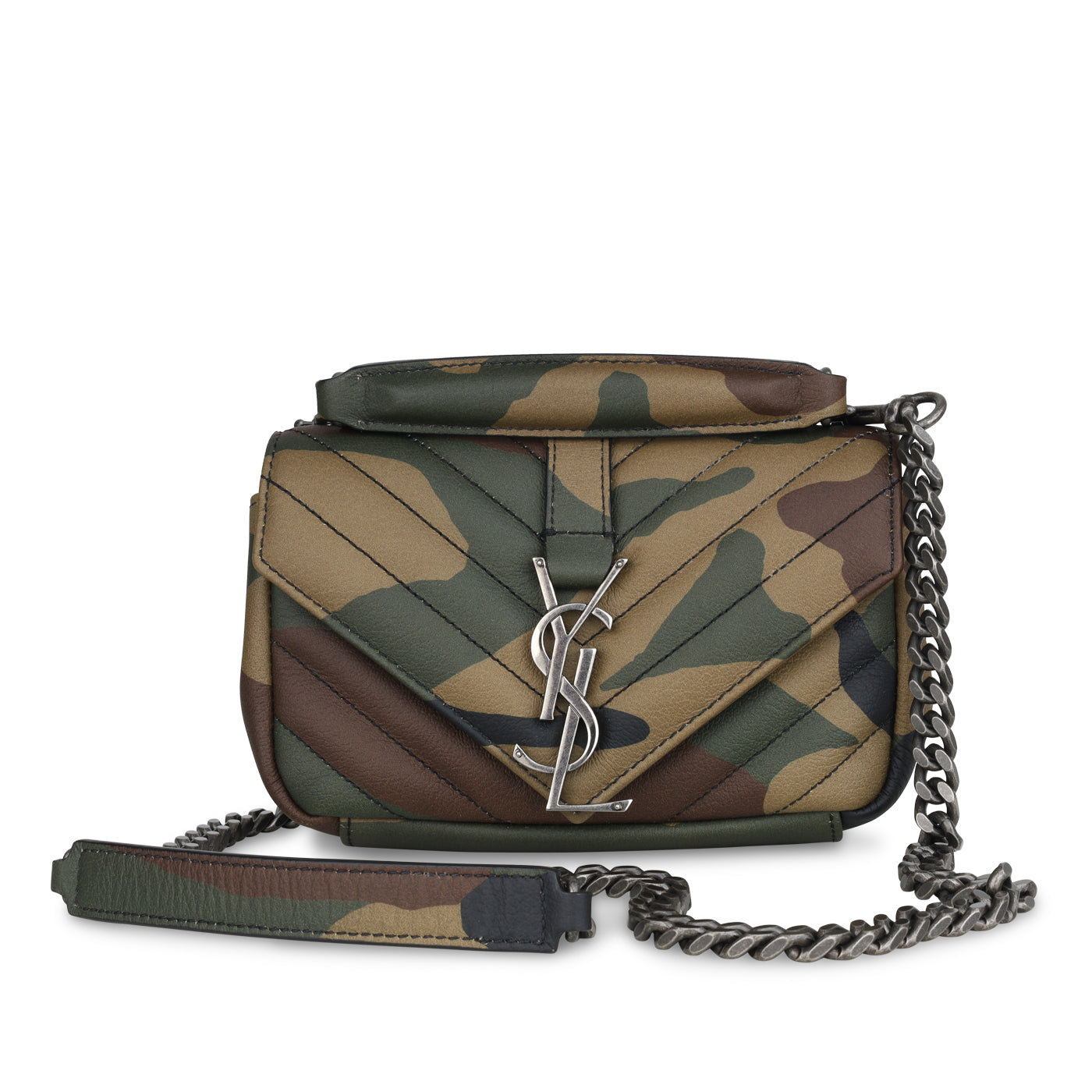 Saint Laurent Mini Collège - Camo