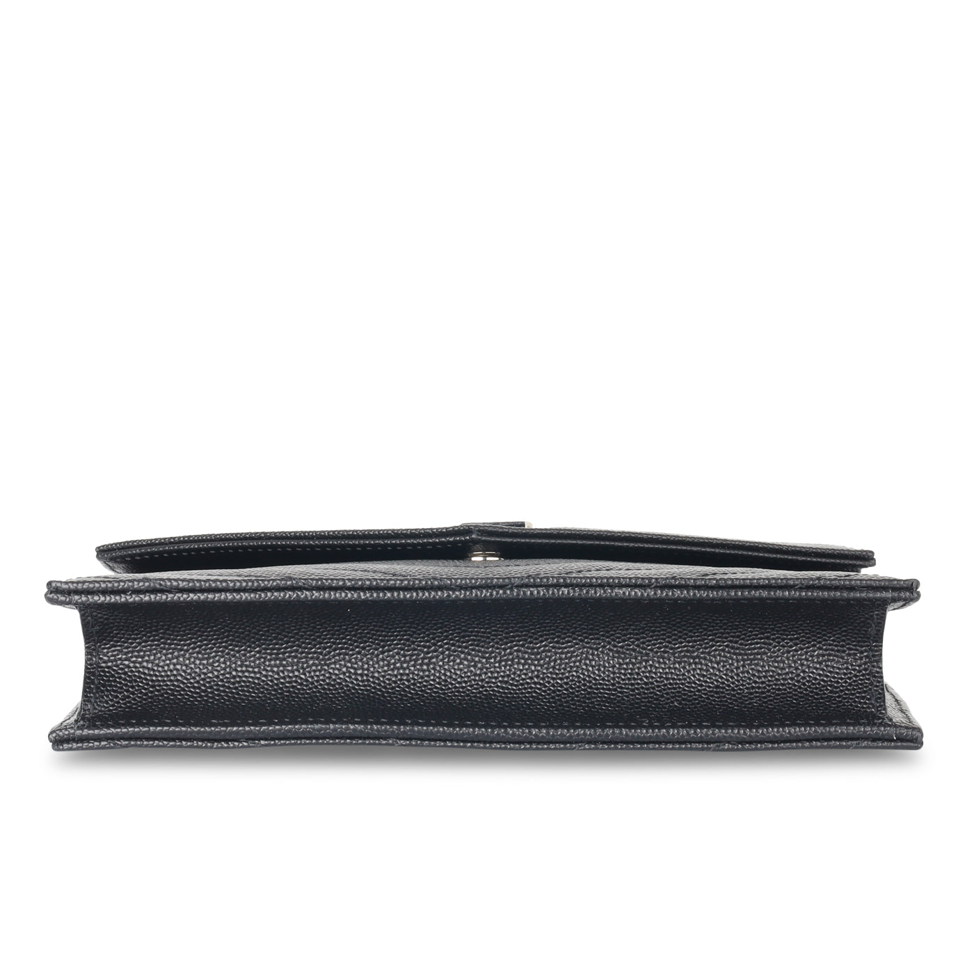 Saint Laurent Envelope Chain Wallet - Black
