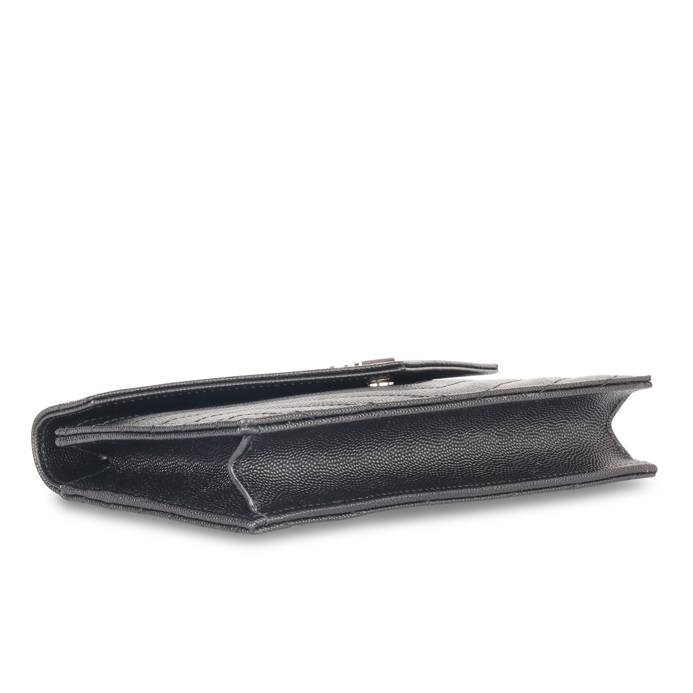 Saint Laurent Envelope Chain Wallet - Black