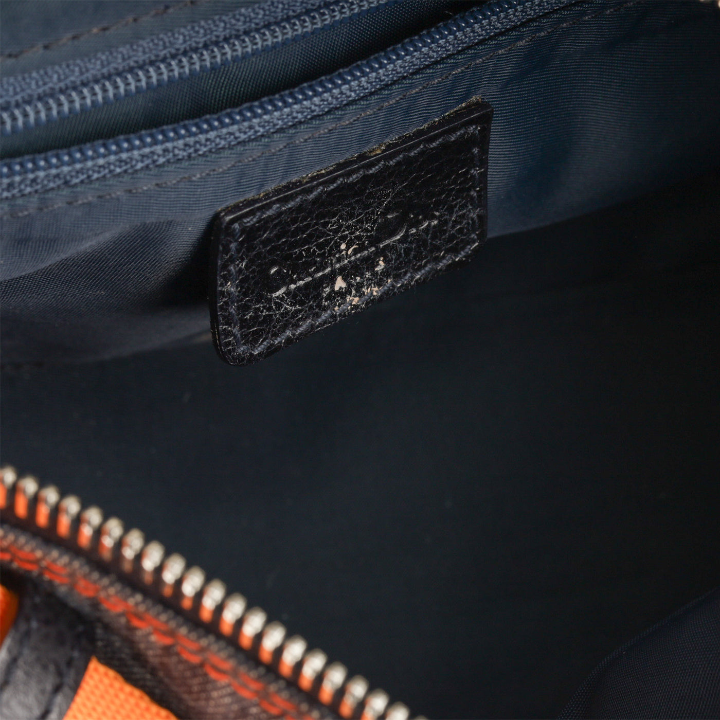 Christian Dior Denim Flight Bag - Vintage