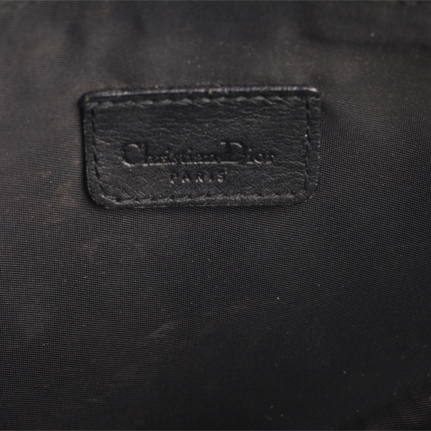 Christian Dior Vintage Saddle Pochette
