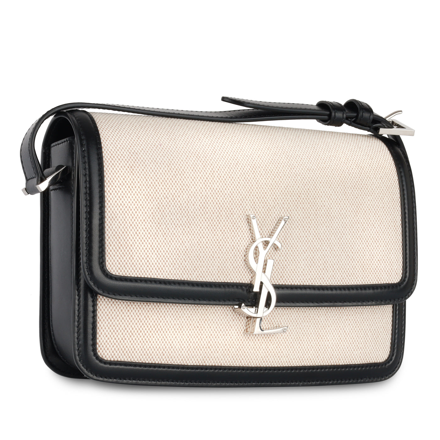 Saint Laurent Solferino Canvas Bag