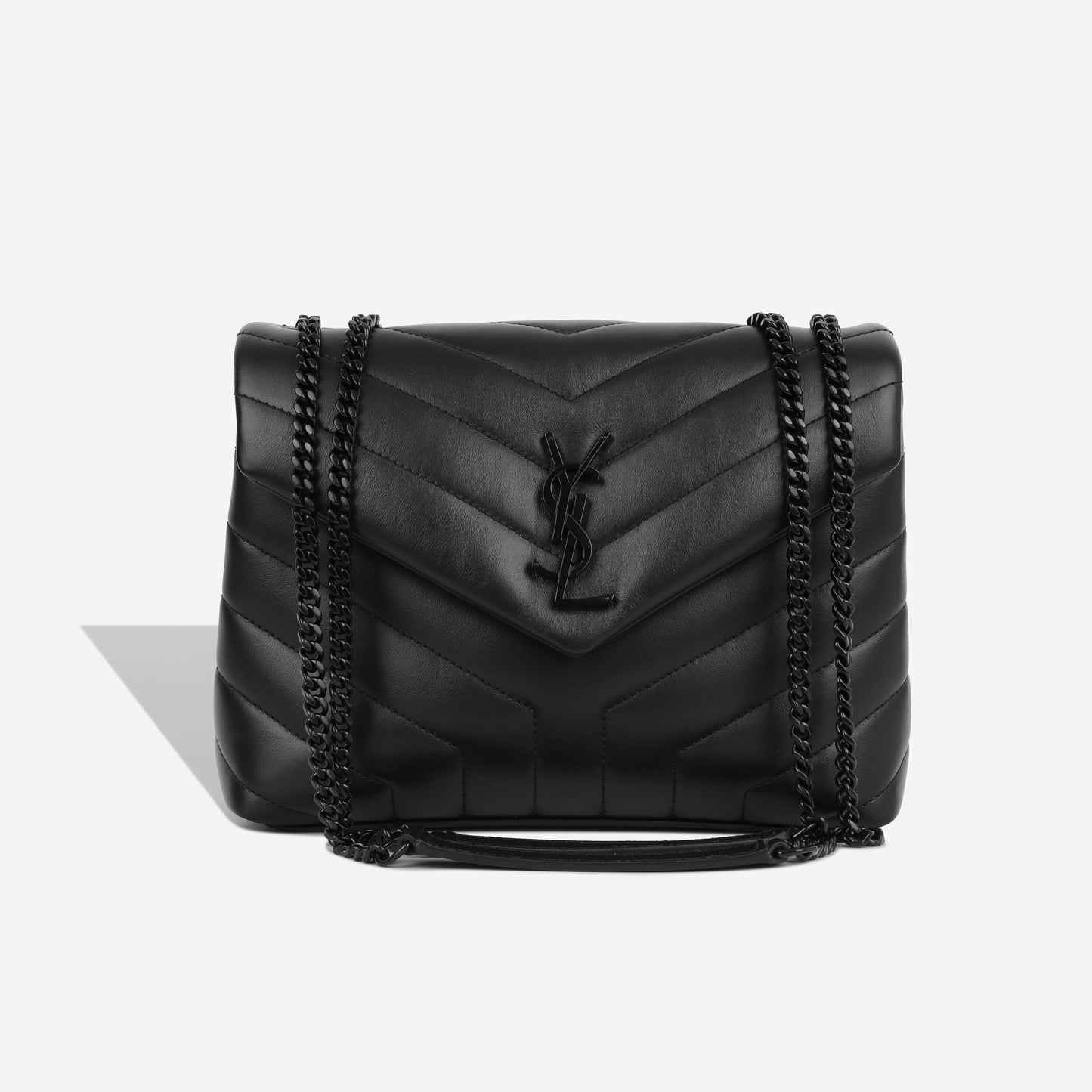 Saint Laurent Small Lou Lou - Black Calfskin BHW