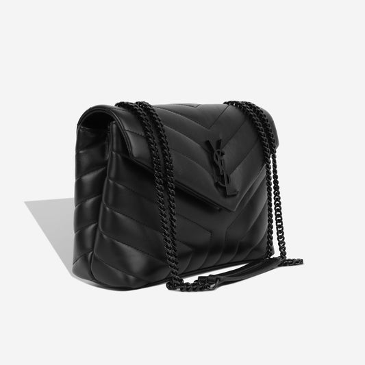 Saint Laurent Small Lou Lou - Black Calfskin BHW