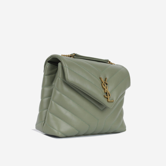 Saint Laurent Small Lou Lou - Sage