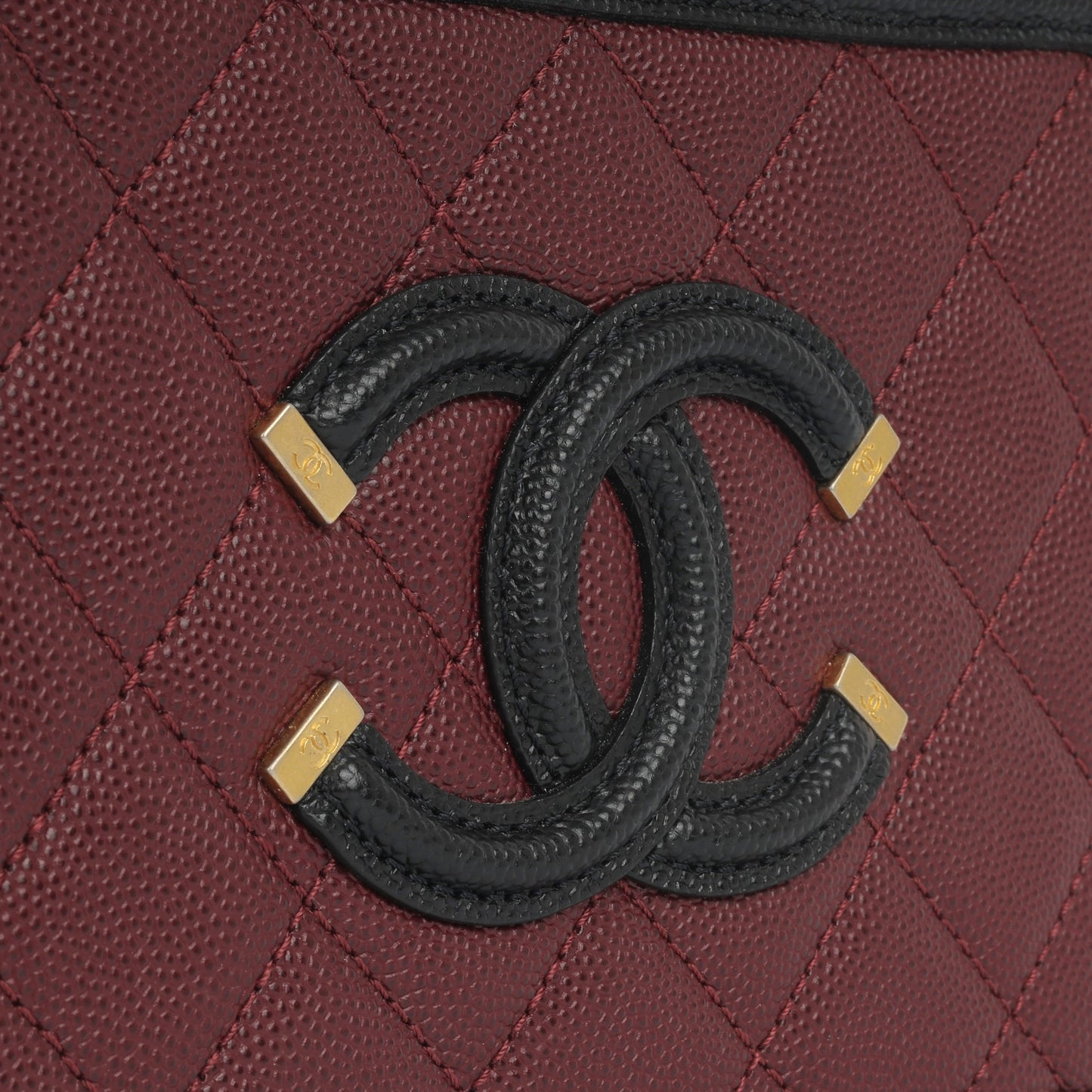 Chanel Filigree CC Vanity Case - Mini