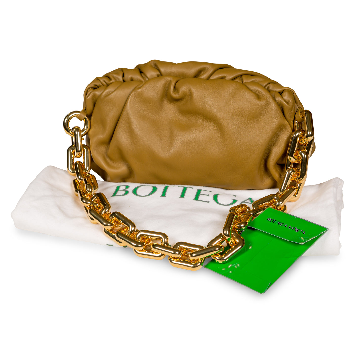 Bottega Veneta Chain Pouch - Cammello
