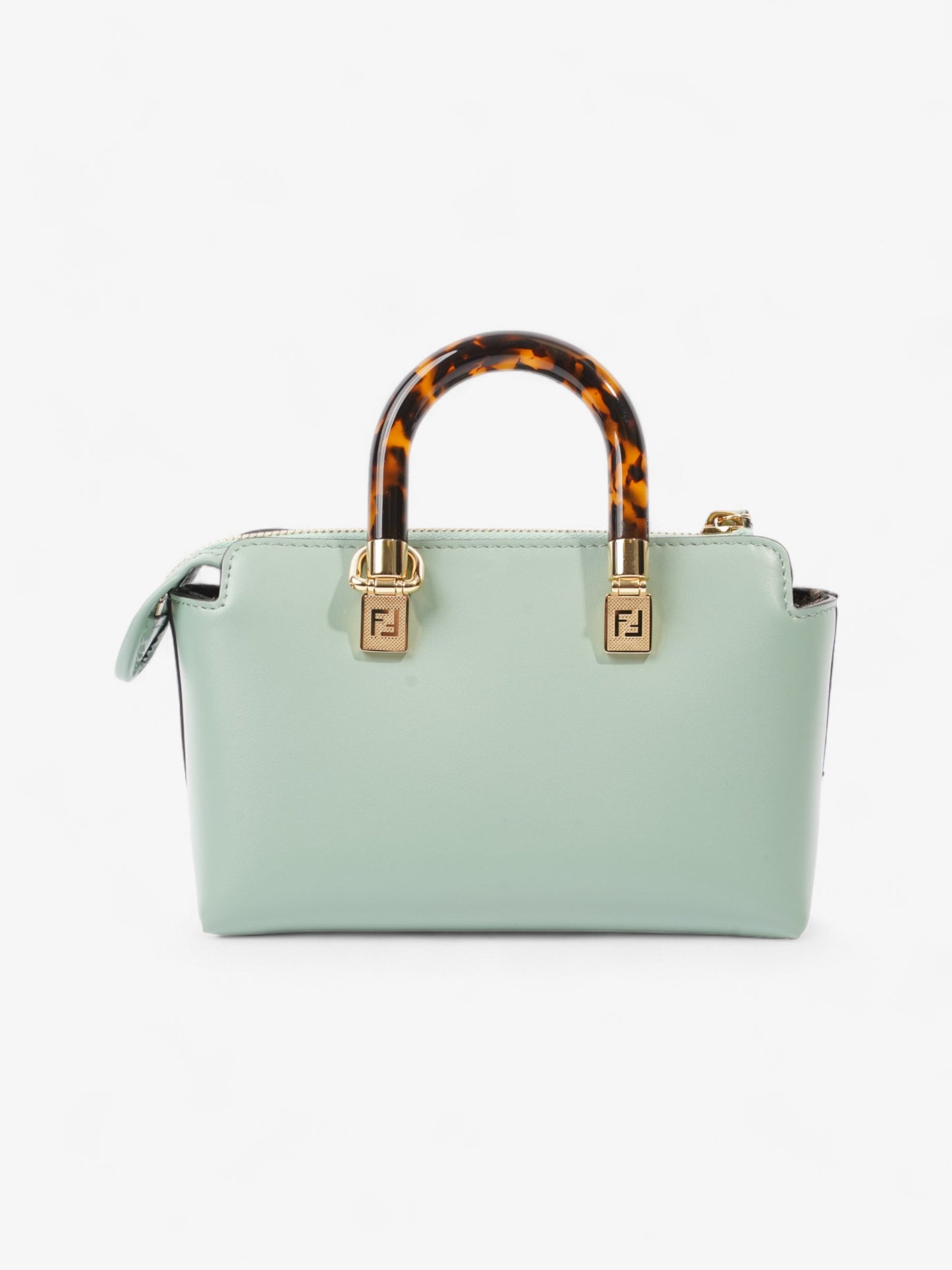 Fendi By The Way Light Green Leather Mini