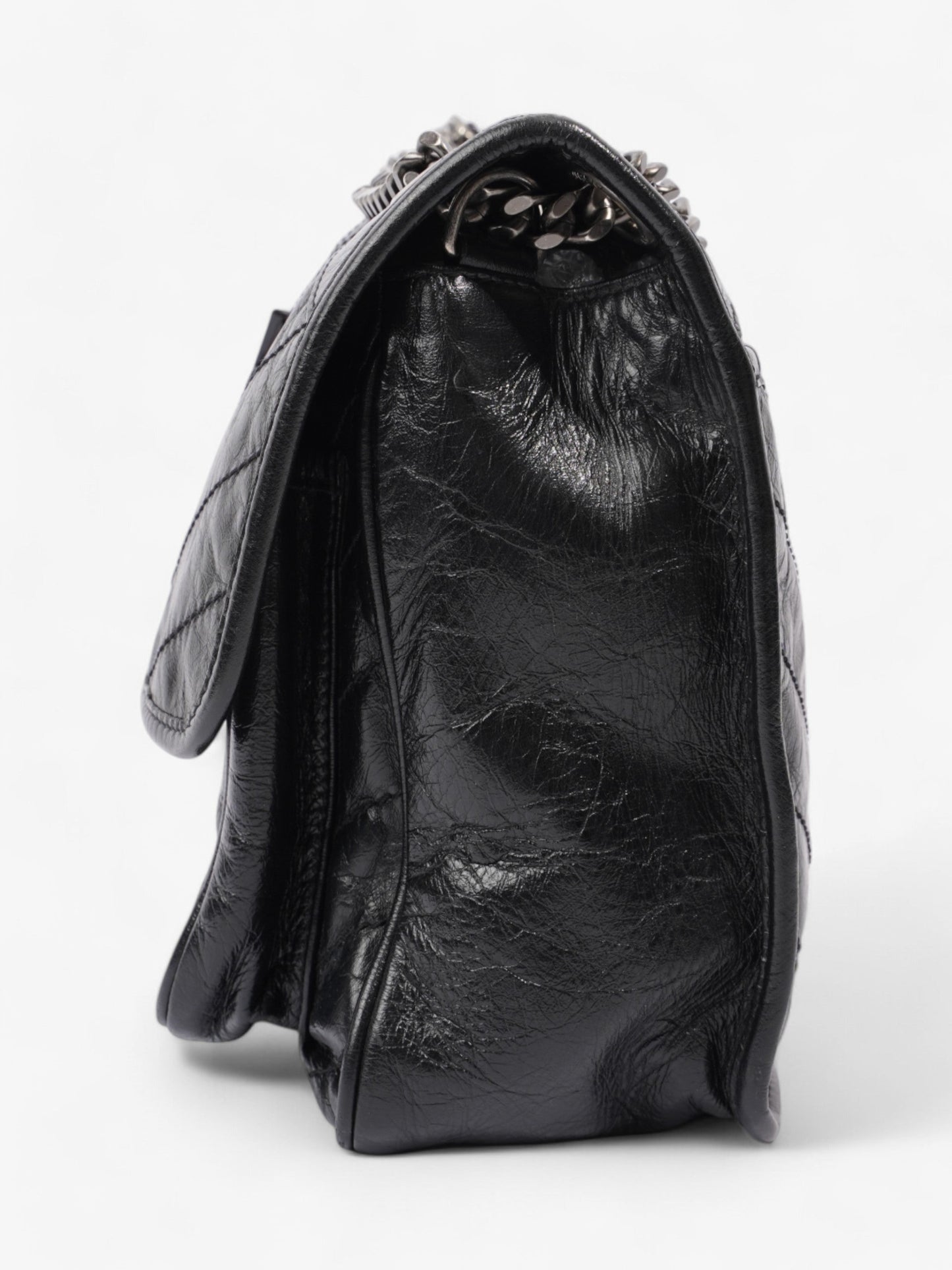 Saint Laurent Niki Black Leather Medium