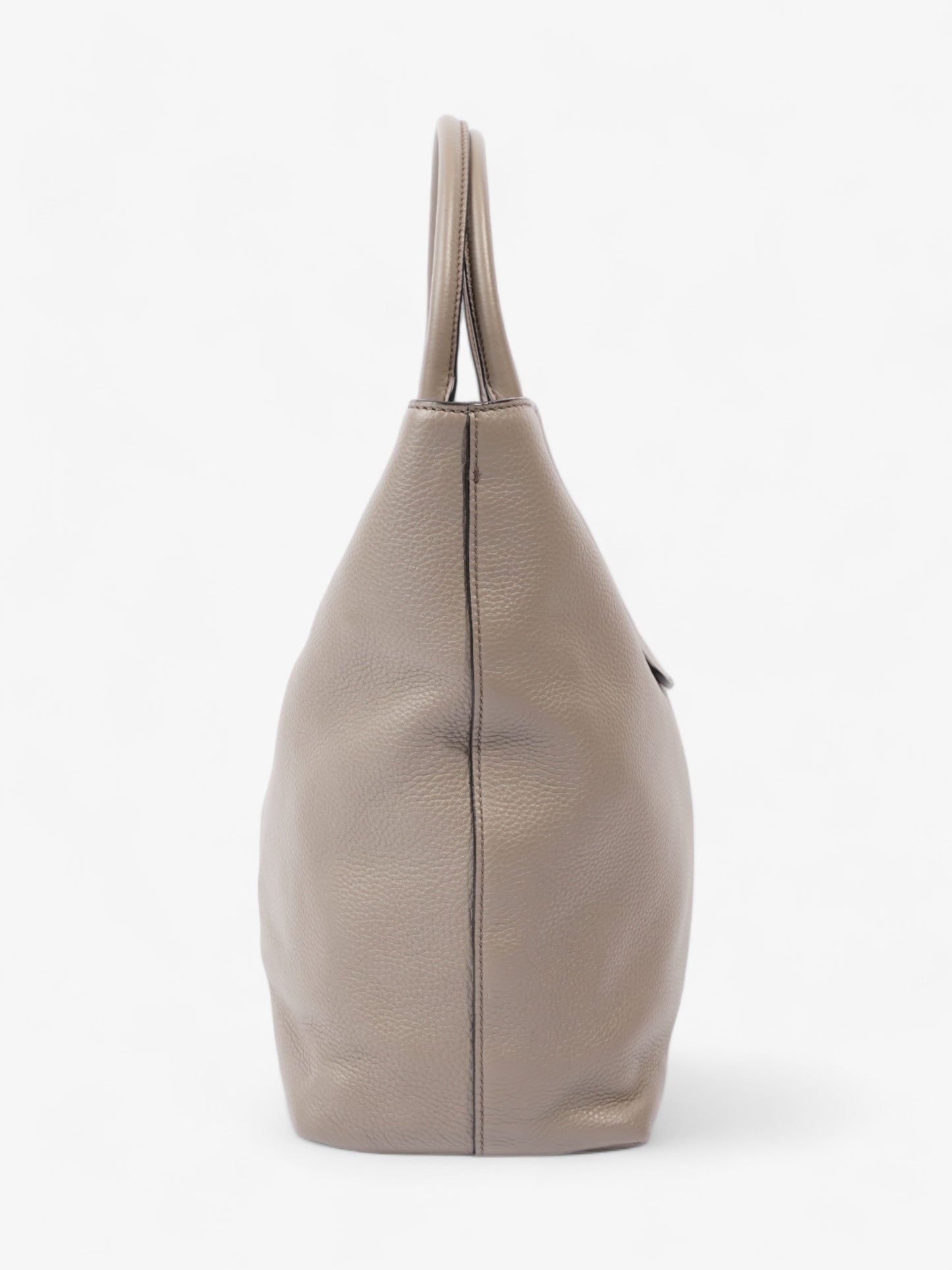 Prada Daino Grey Leather