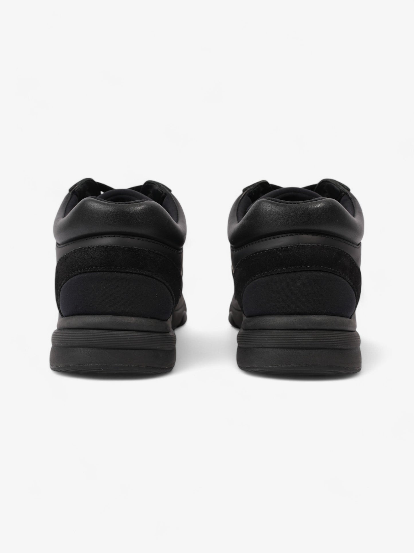 Chanel CC Logo Sneakers Black Suede EU 38 UK 5