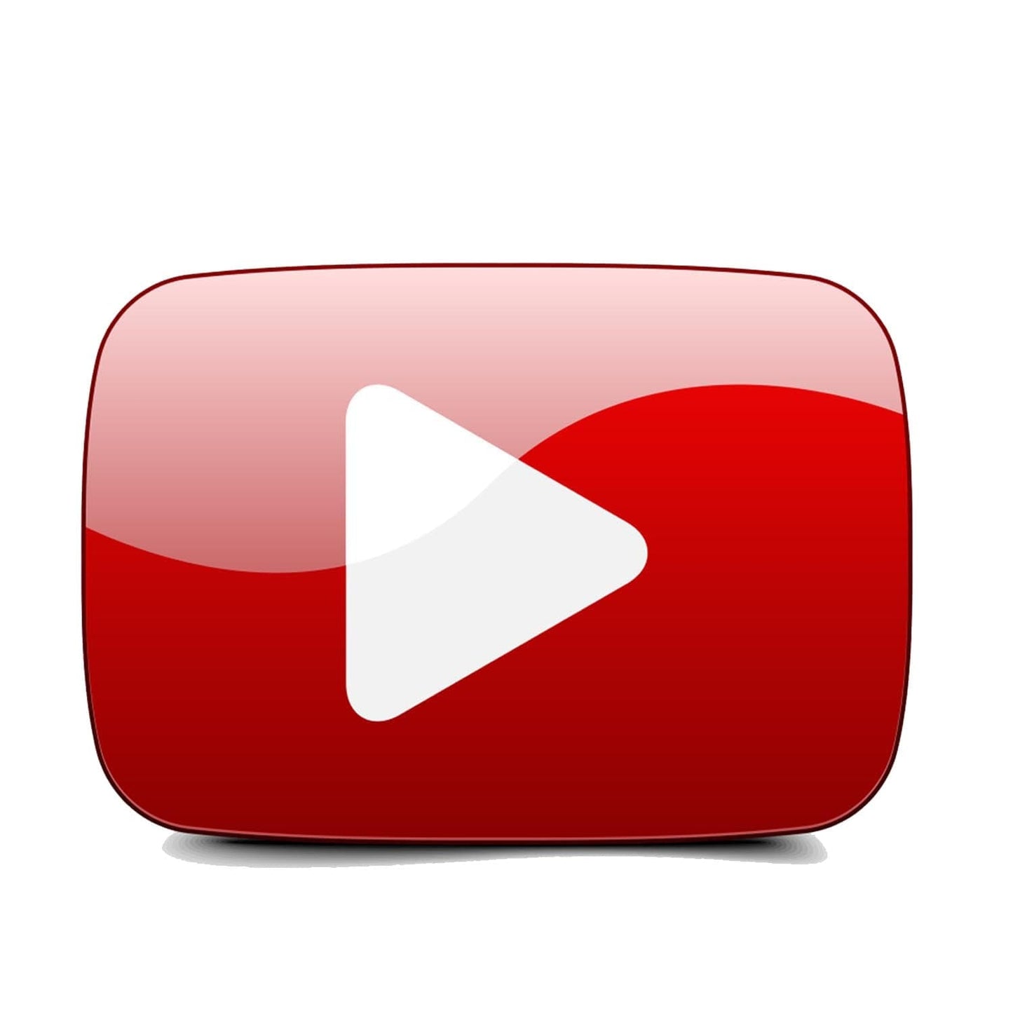 YVES SAINT LAURENT Vinyle Round Chevron Leather Camera Crossbody Bag Red