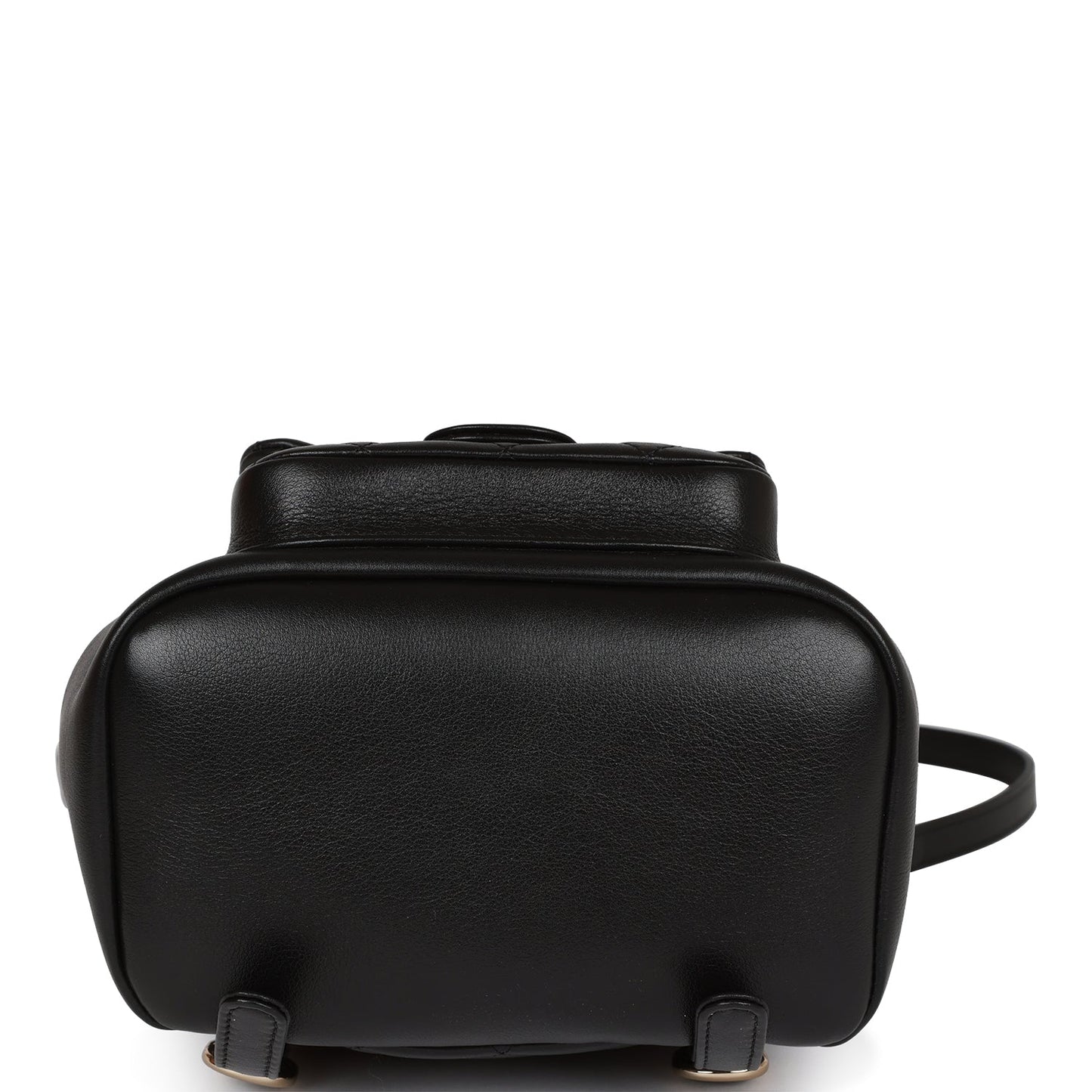 Chanel Small Duma Backpack Black Lambskin Light Gold Hardware