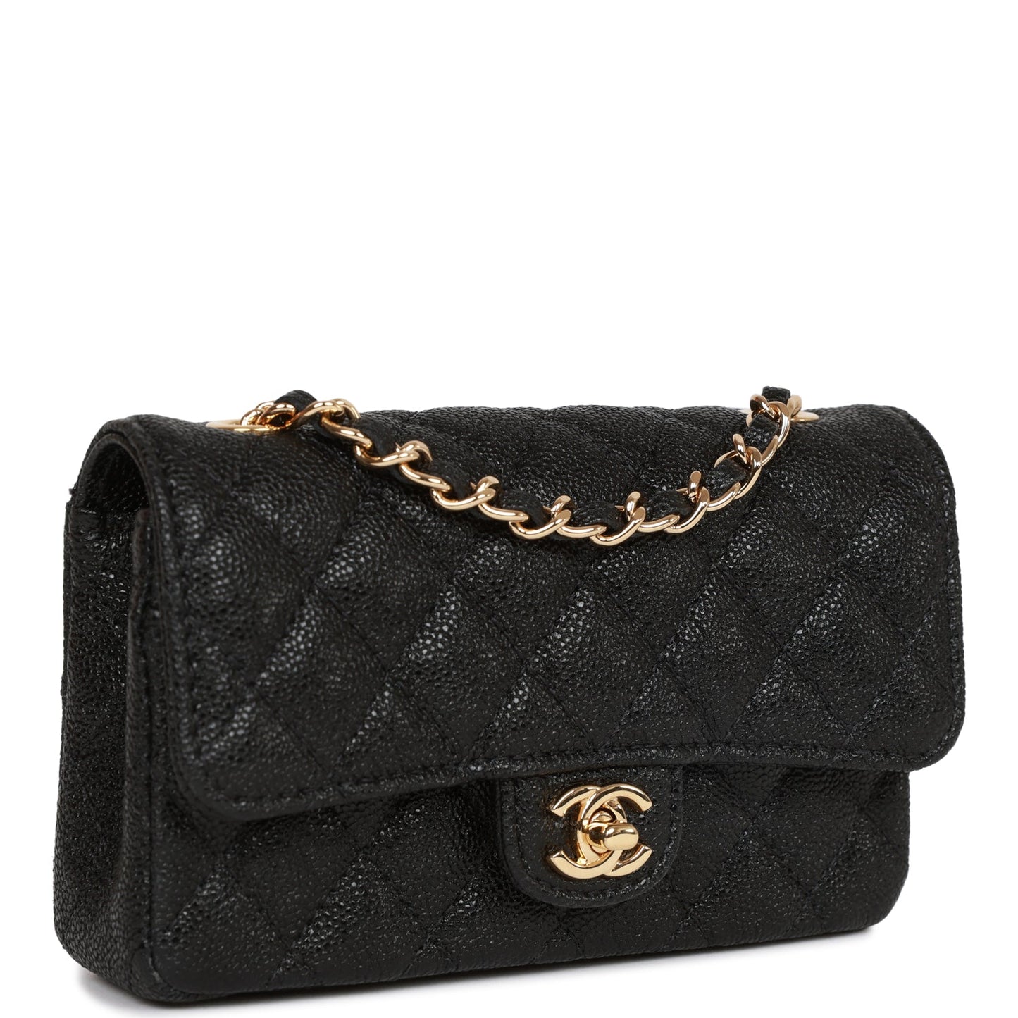 Chanel Success Story Black Lambskin Trunk Set of 4 Mini Bags