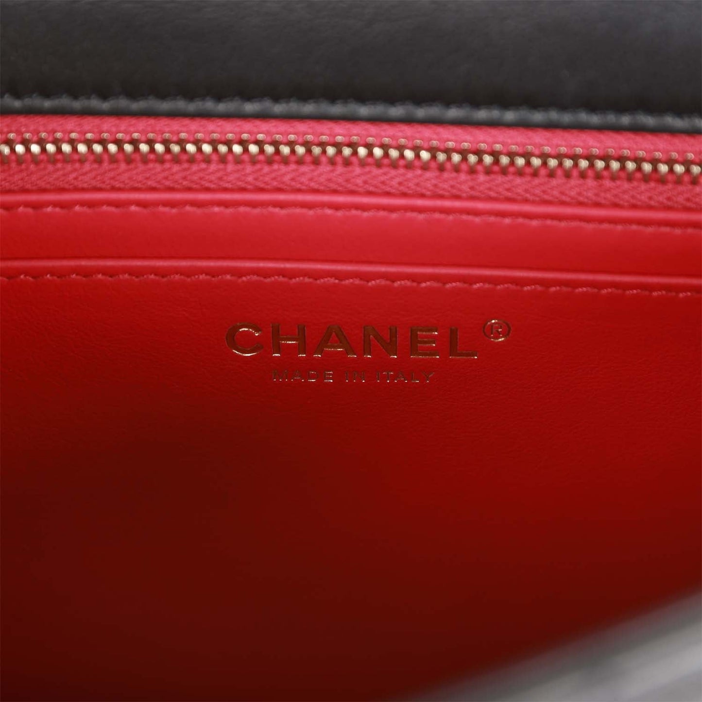 Chanel Medium Camellia Crush Flap Bag Black Lambskin Antique Gold Hardware