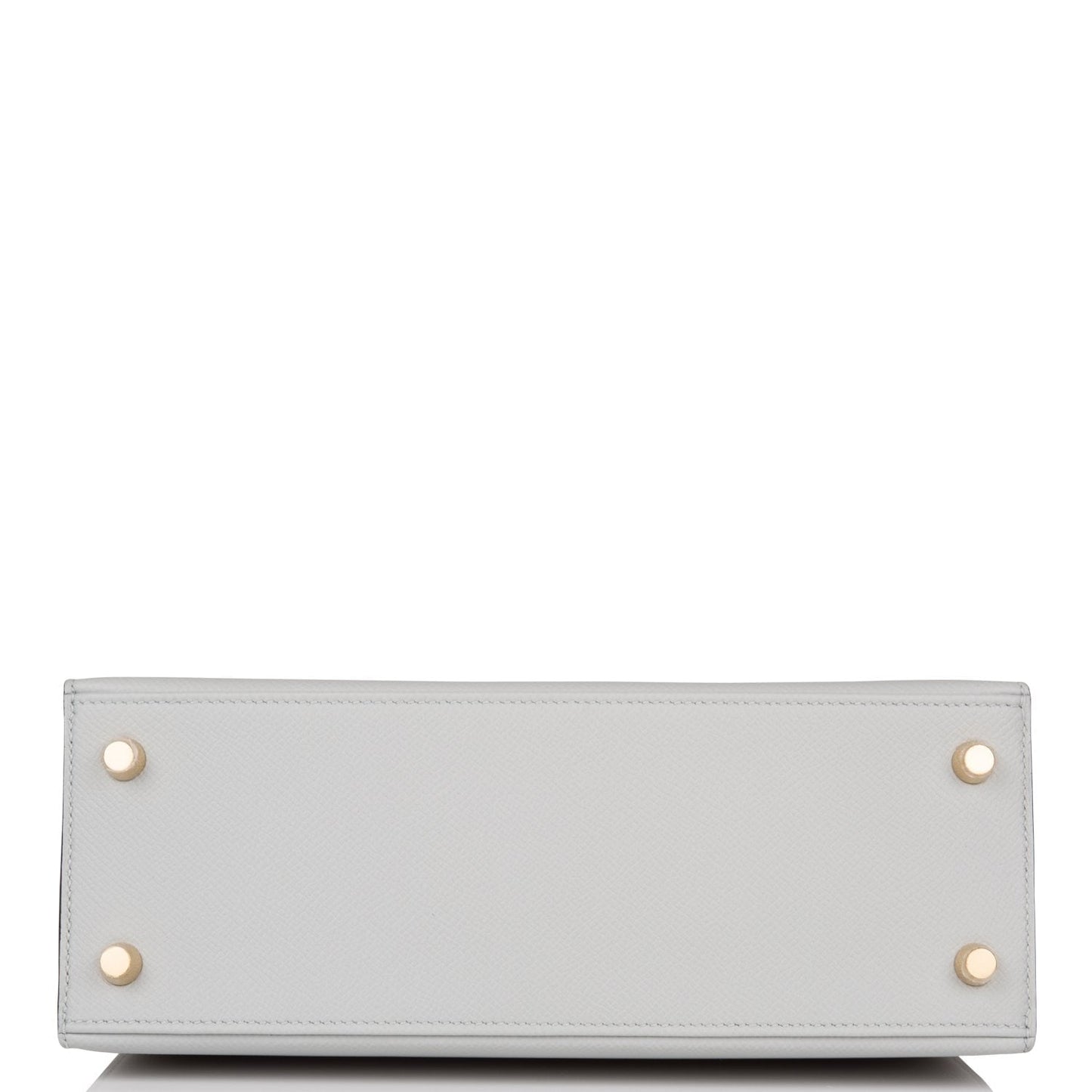 Hermes Kelly 25 Sellier Bleu Glacier Epsom Gold Hardware