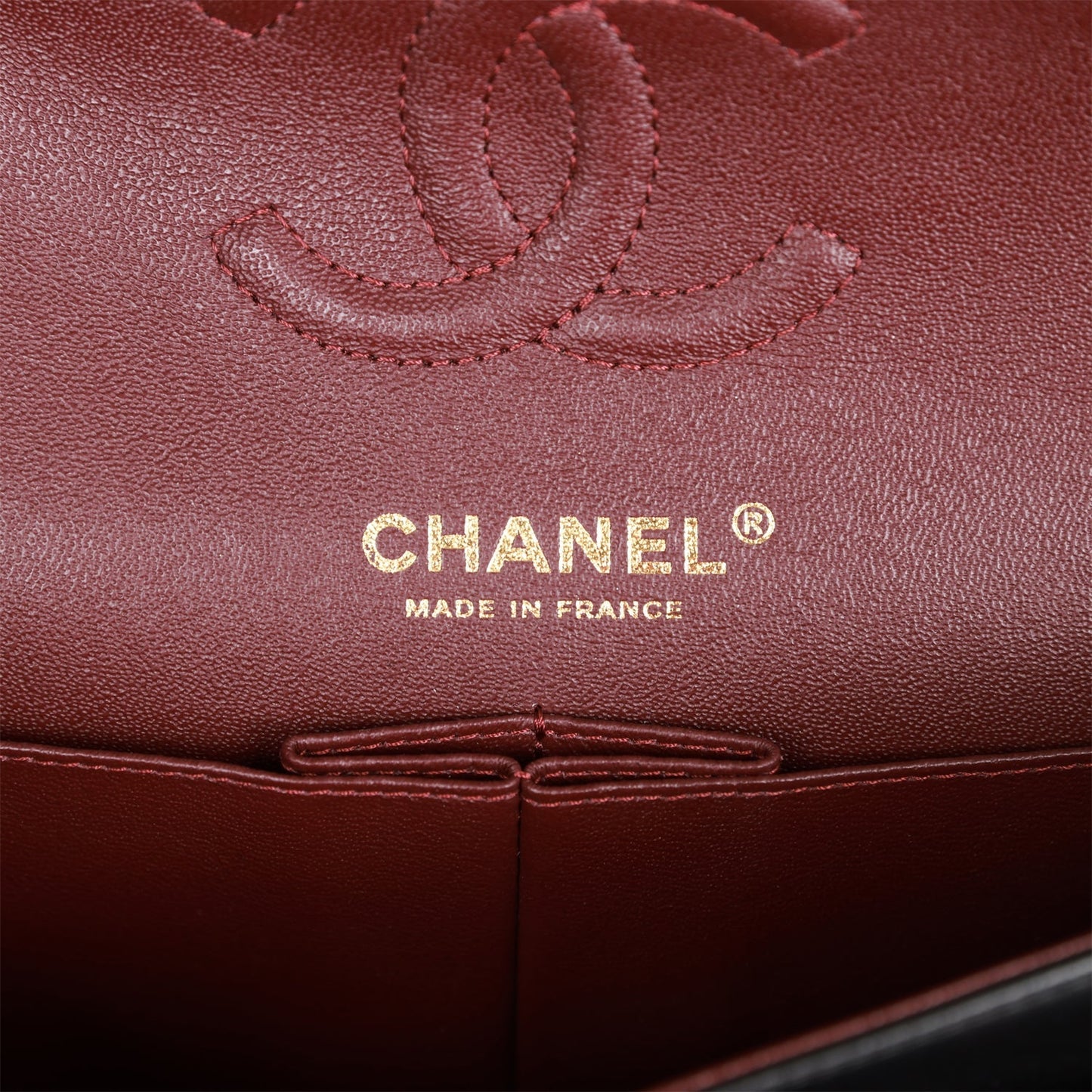Chanel Small Classic Double Flap Bag Black Lambskin Gold Hardware
