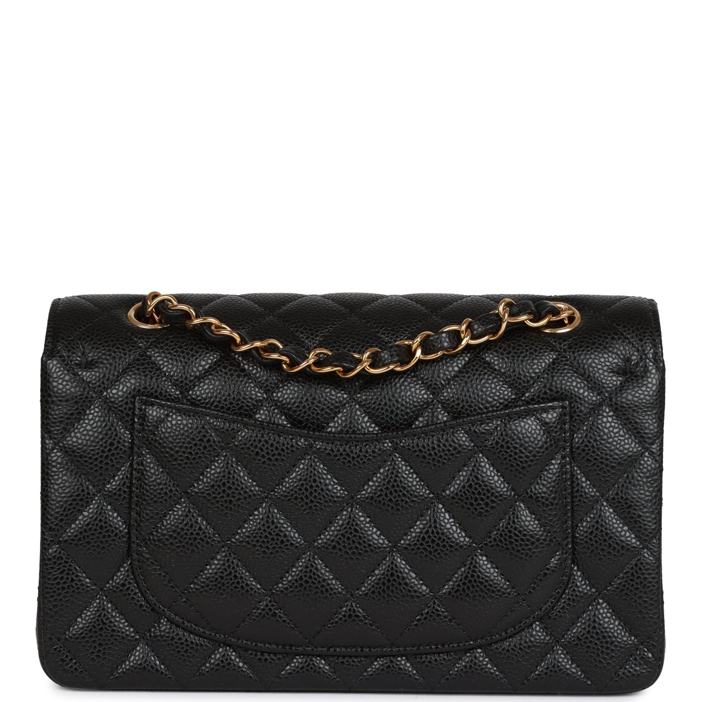 Chanel Small Classic Double Flap Black Caviar Gold Hardware