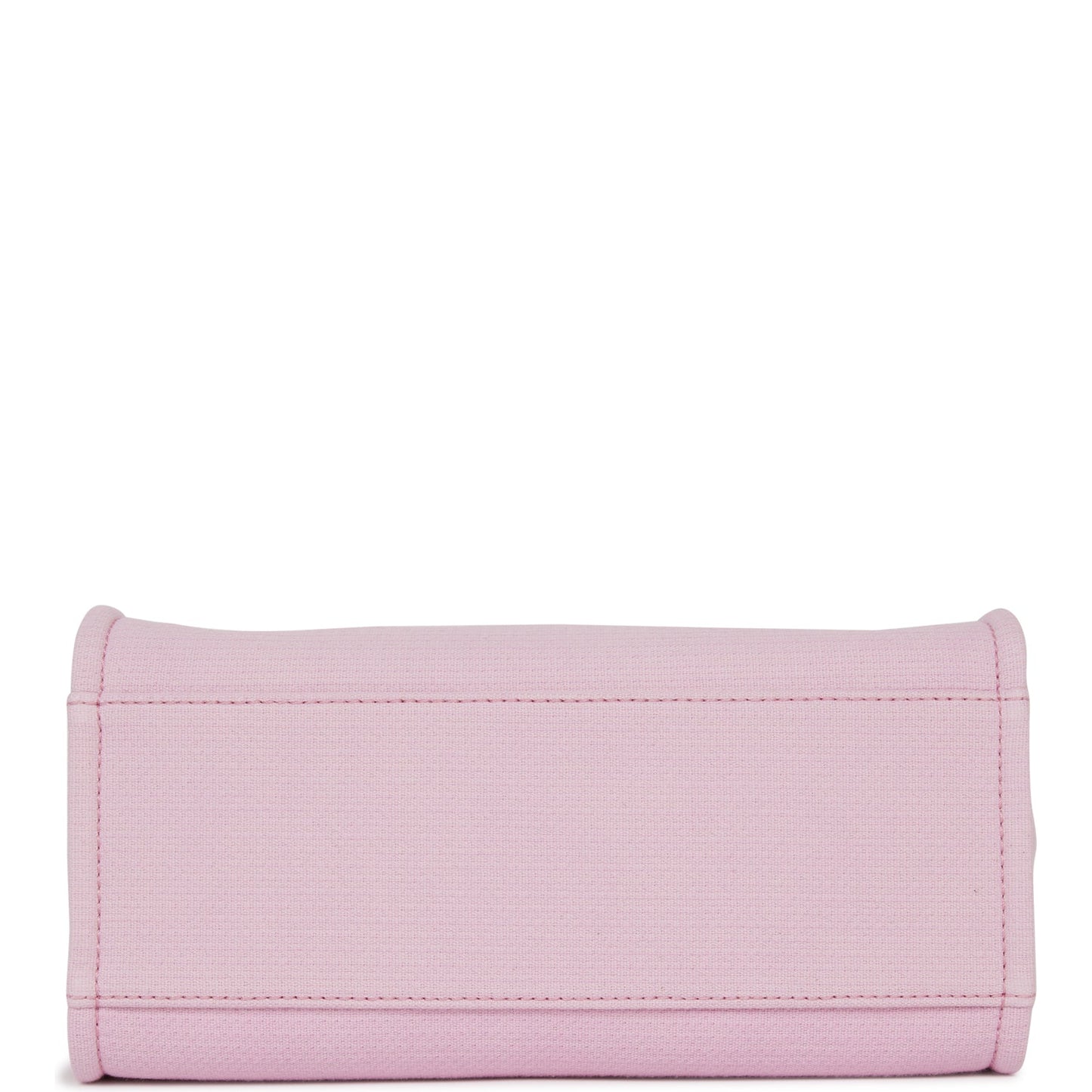 Chanel Small Deauville Shopping Bag Pink Boucle Silver Hardware