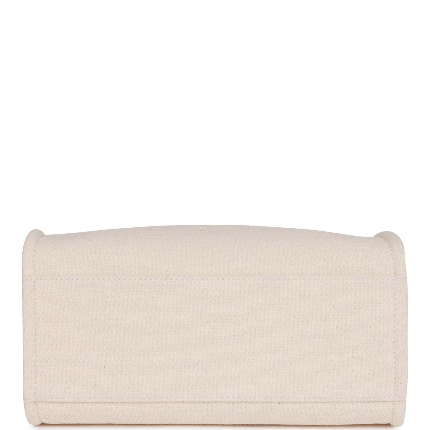 Chanel Small Deauville Shopping Bag White Boucle Light Gold Hardware