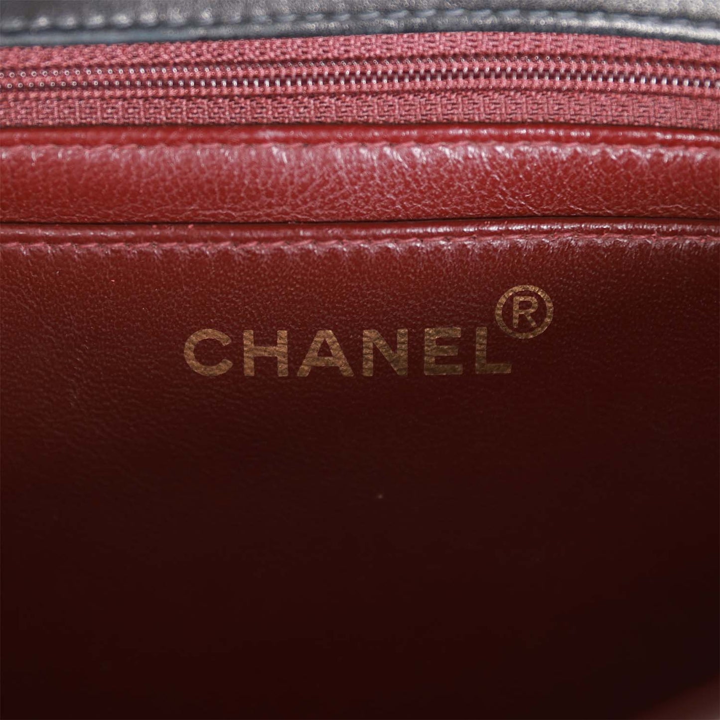 Chanel Vintage Kelly Parent Flap Bag Black Lambskin Gold Hardware