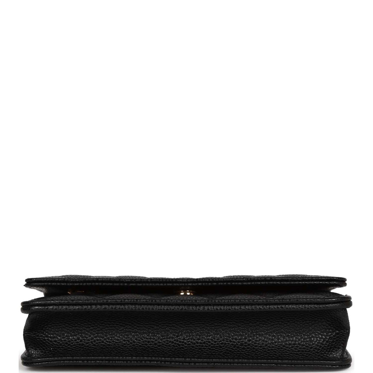 Chanel Wallet on Chain WOC Black Caviar Gold Hardware