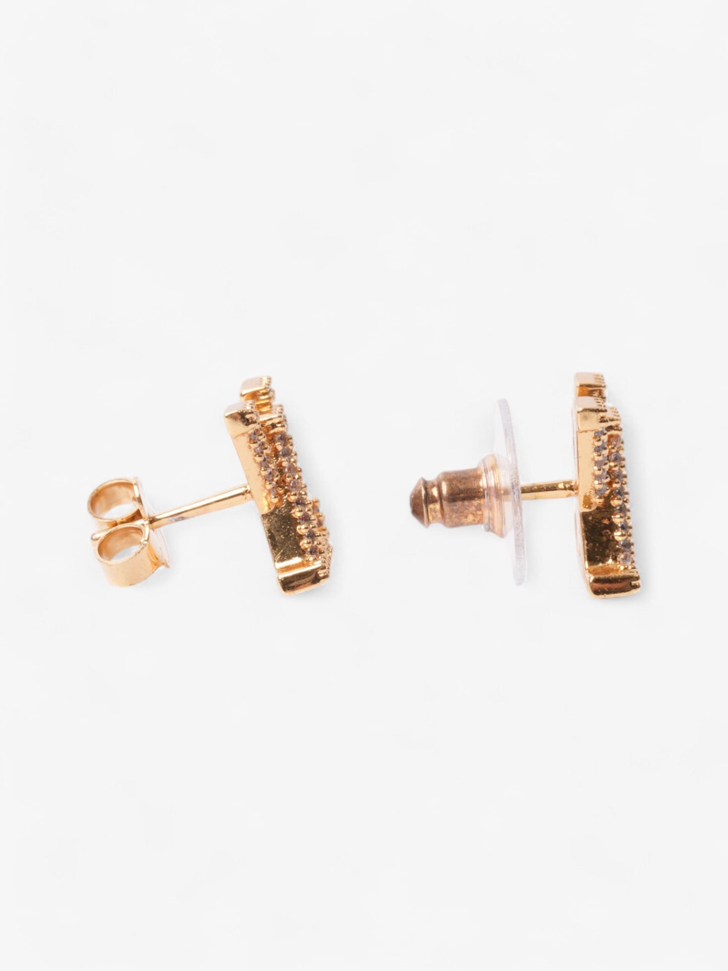Louis Vuitton Iconic Earrings Gold Base Metal