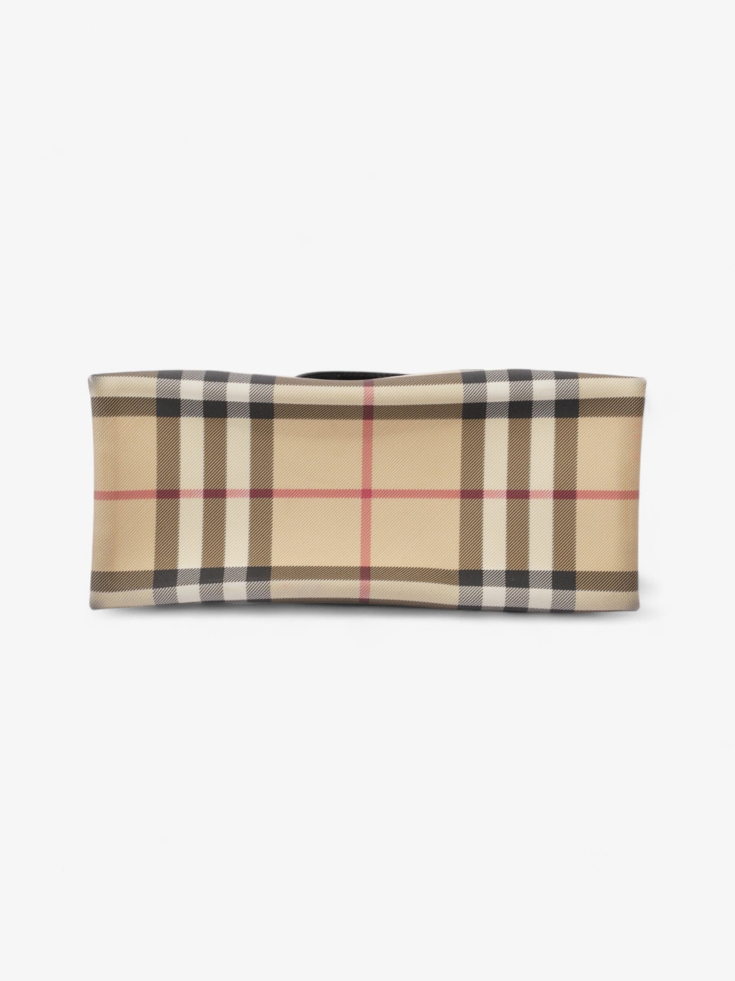 Burberry Check Tote Nova Check / Black Canvas
