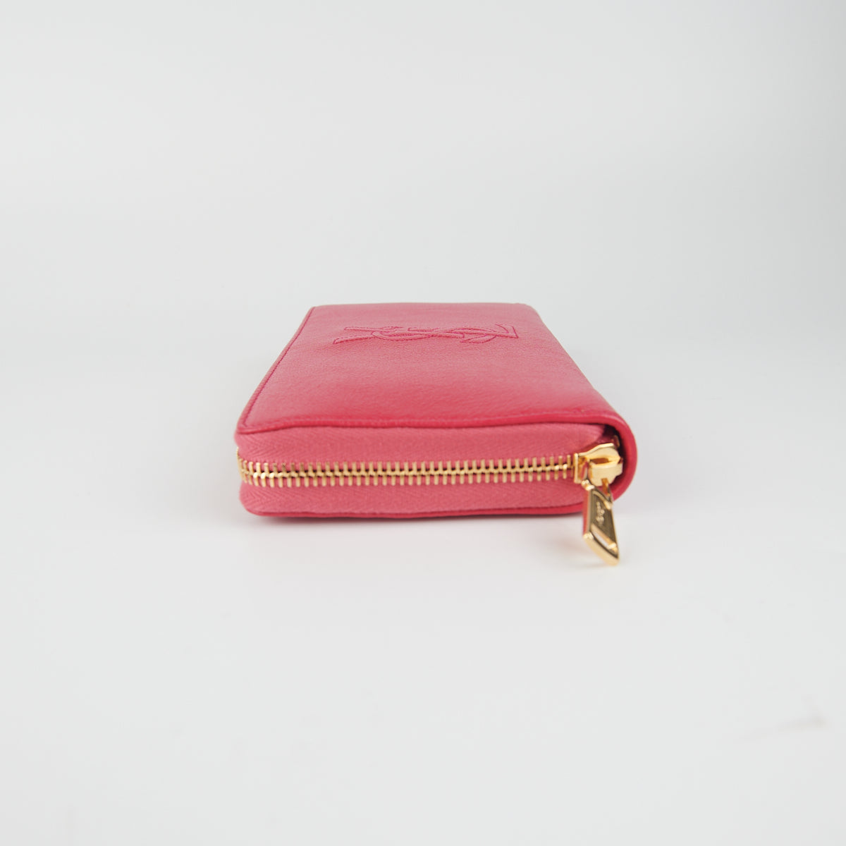 Saint Laurent Belle De Jour Long Zip Wallet