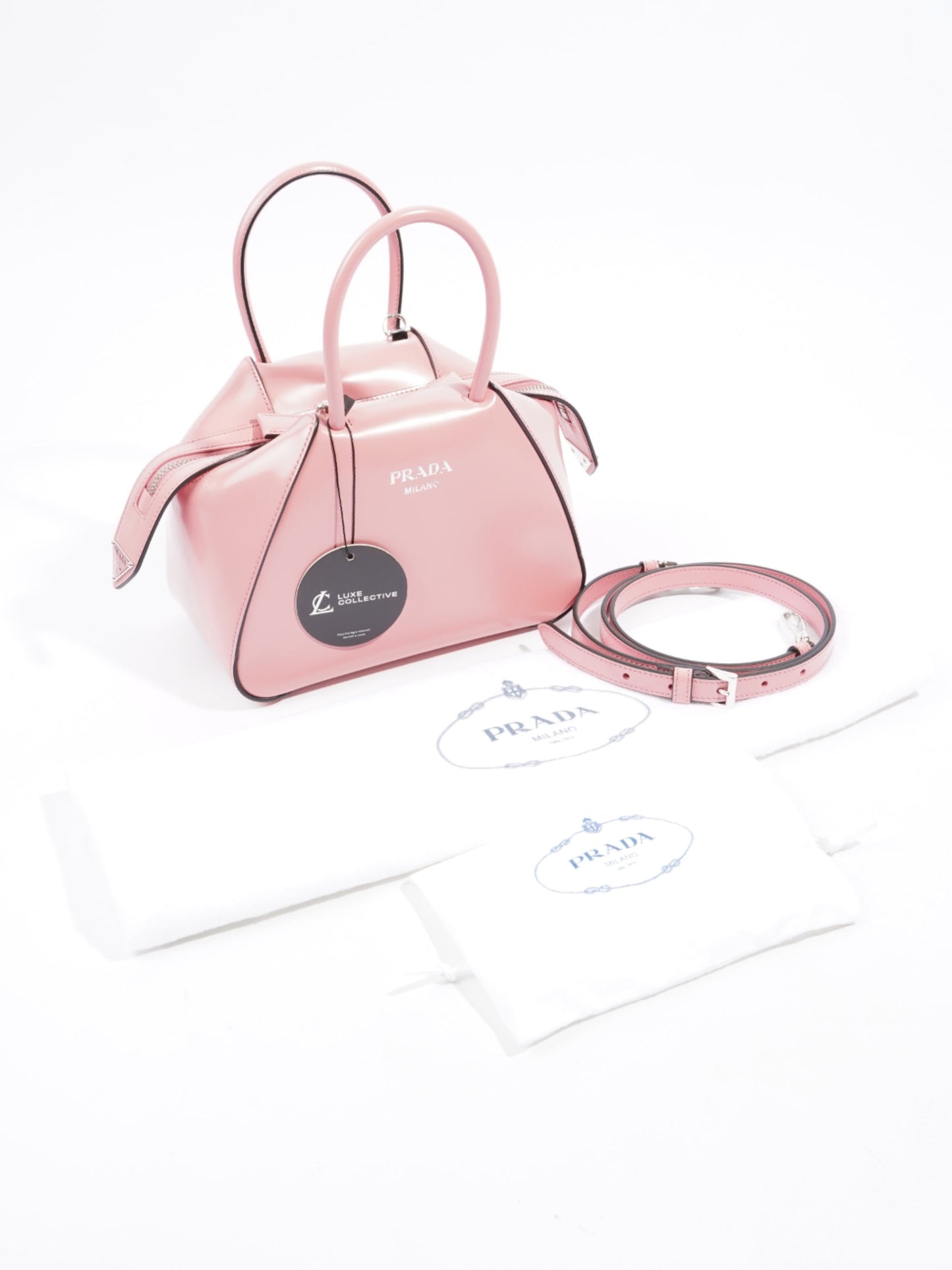 Prada Supernova Pink Calfskin Leather
