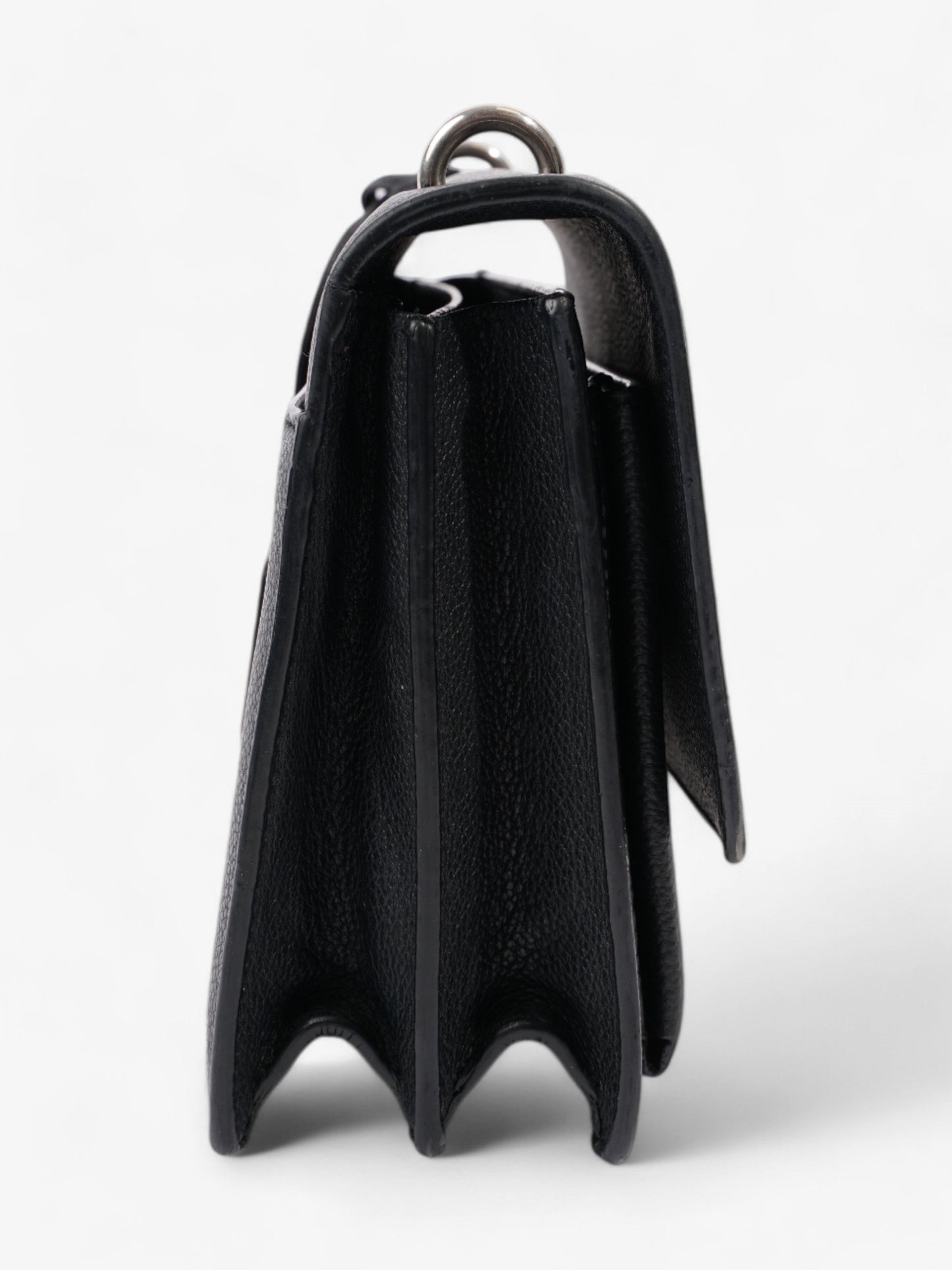 Saint Laurent Sunset Black Leather Medium