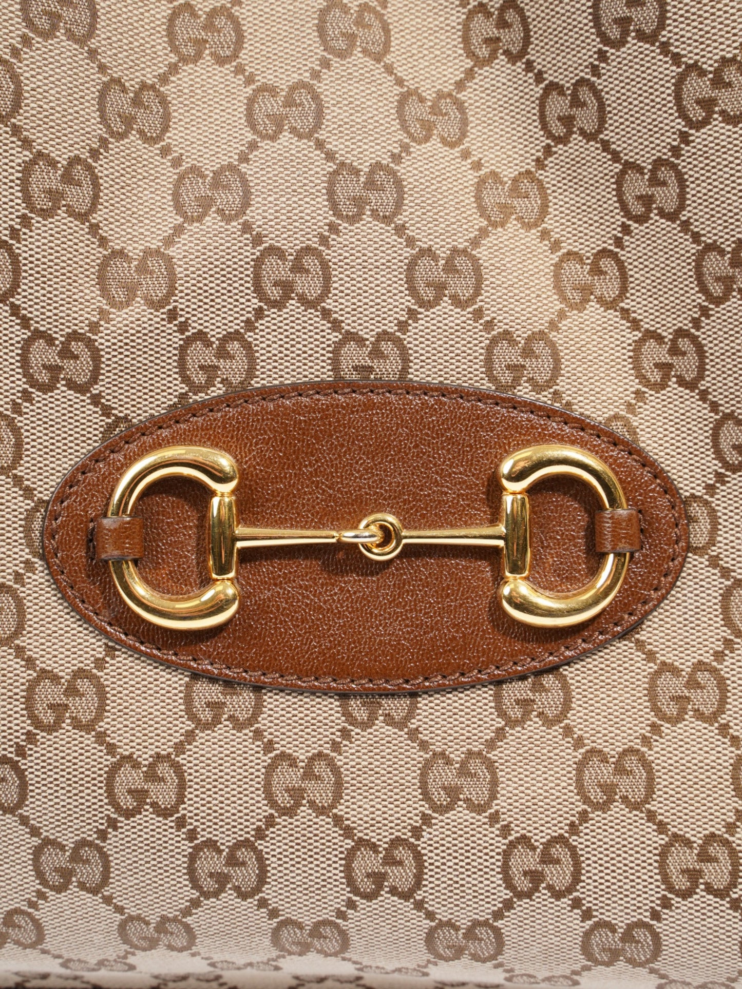 Gucci Horsebit 1955 Brown / Monogram Canvas