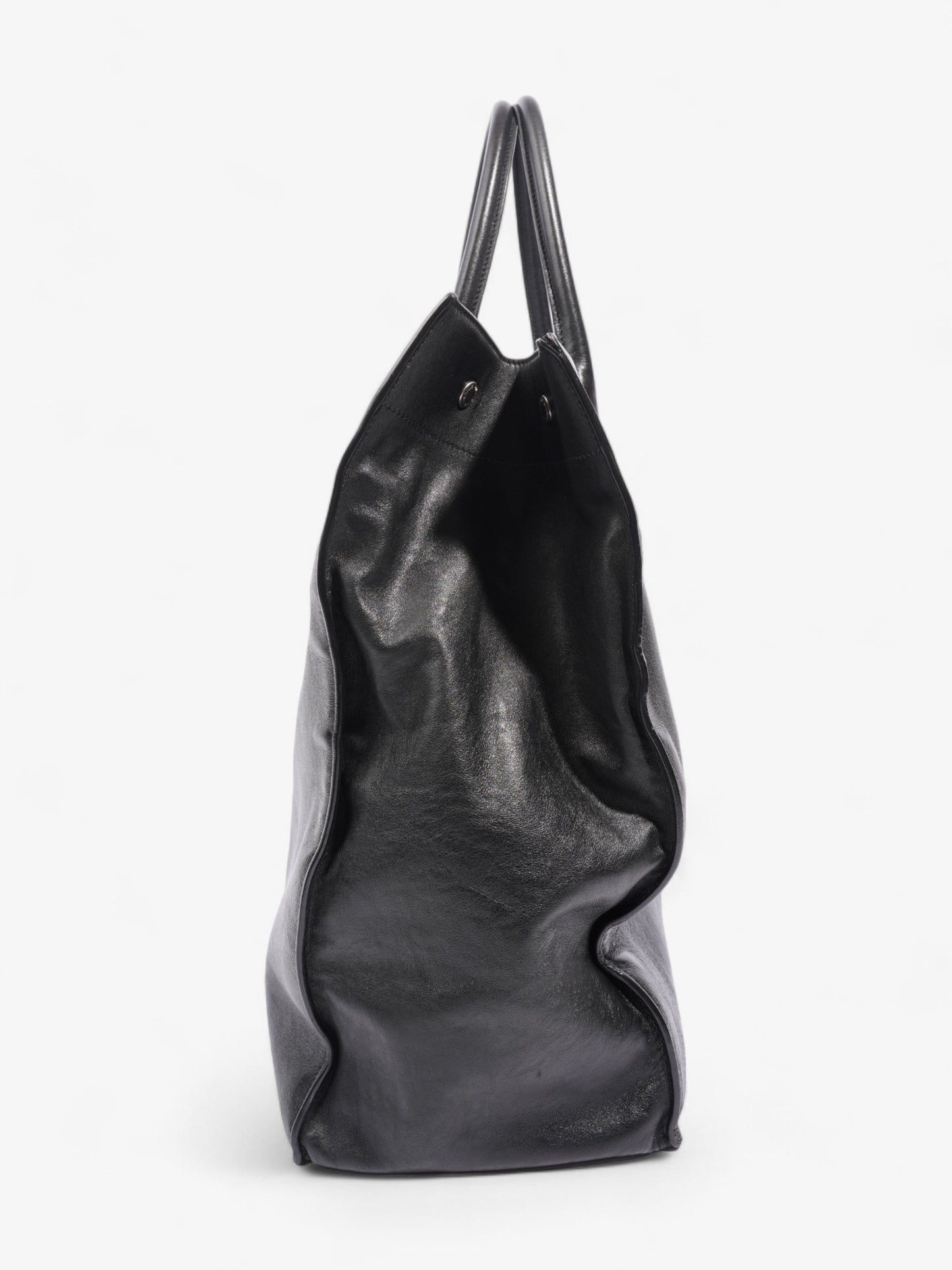 Saint Laurent Rive Gauche Black Leather Small