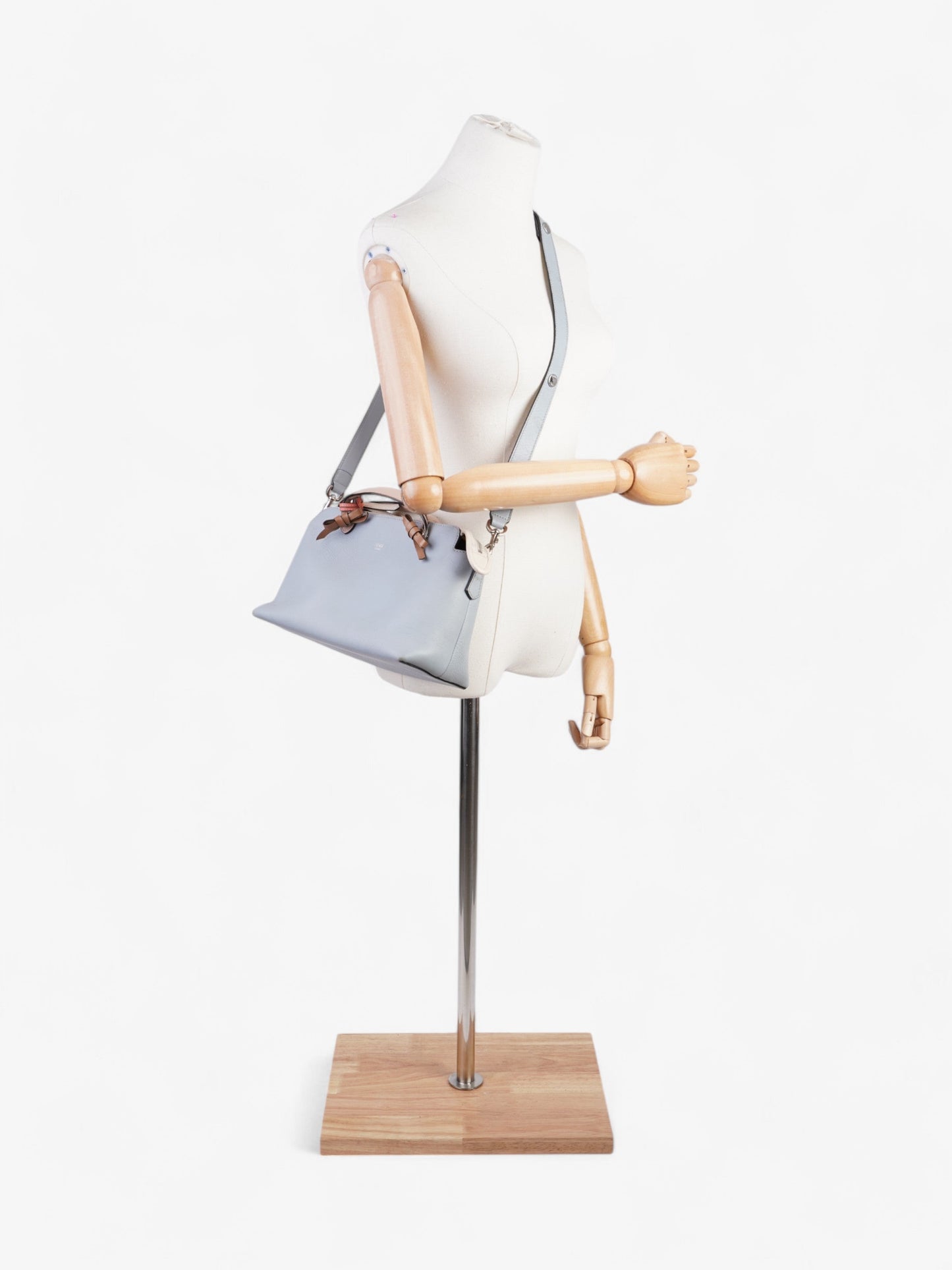 Fendi By The Way Baby Blue Leather Medium