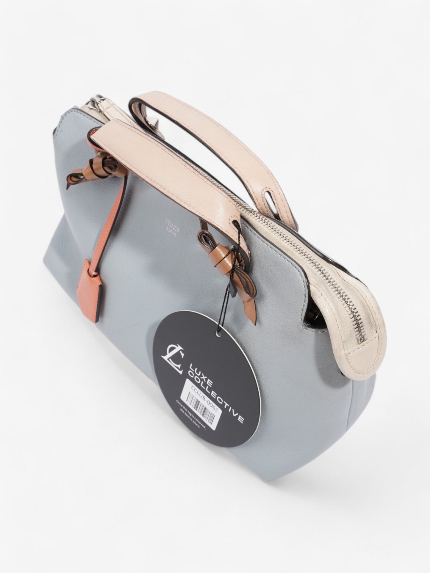 Fendi By The Way Baby Blue Leather Medium