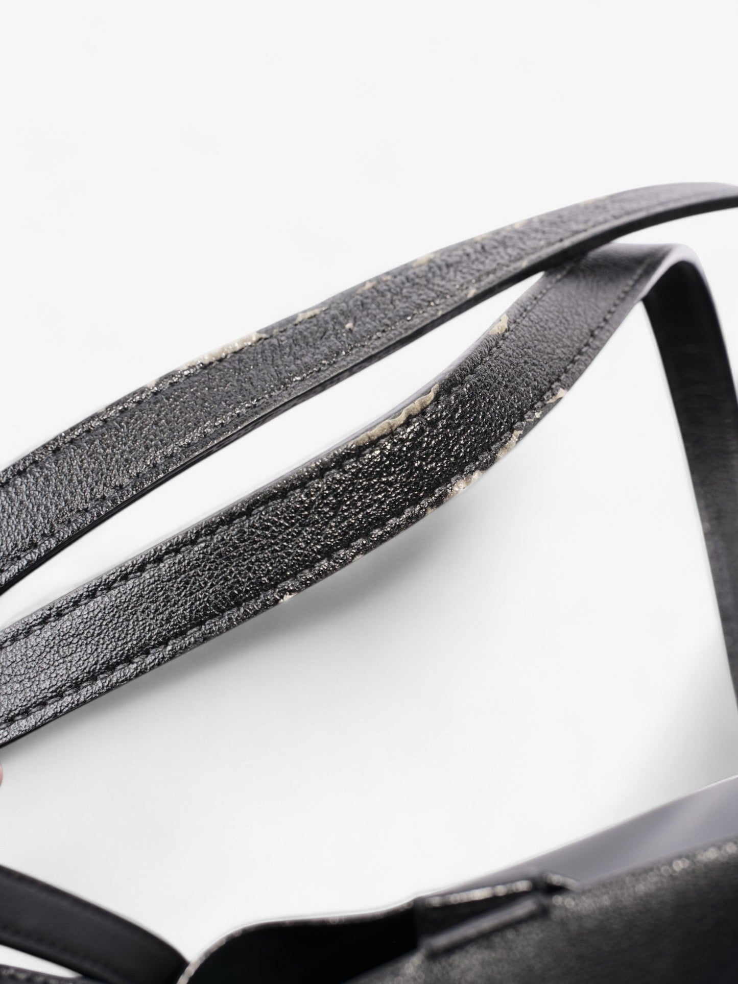 Saint Laurent Shopper Tote Black Leather