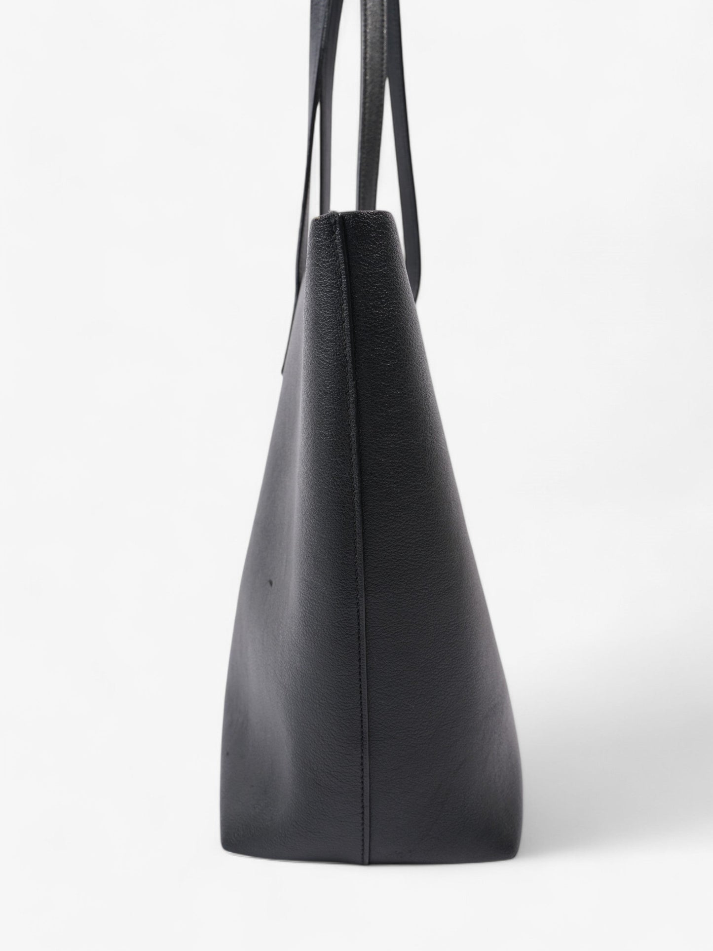 Saint Laurent Shopper Tote Black Leather