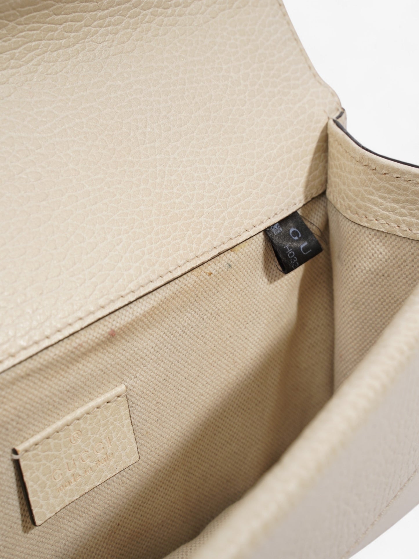 Gucci Dionysus Cream Leather Small