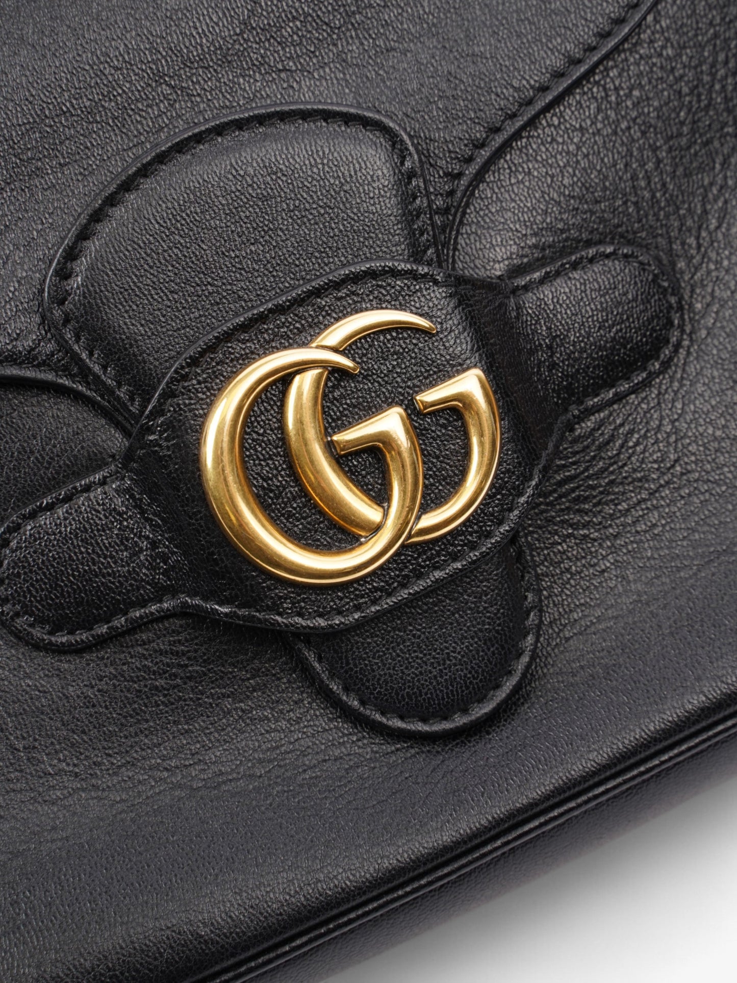 Gucci Dahlia Black Leather