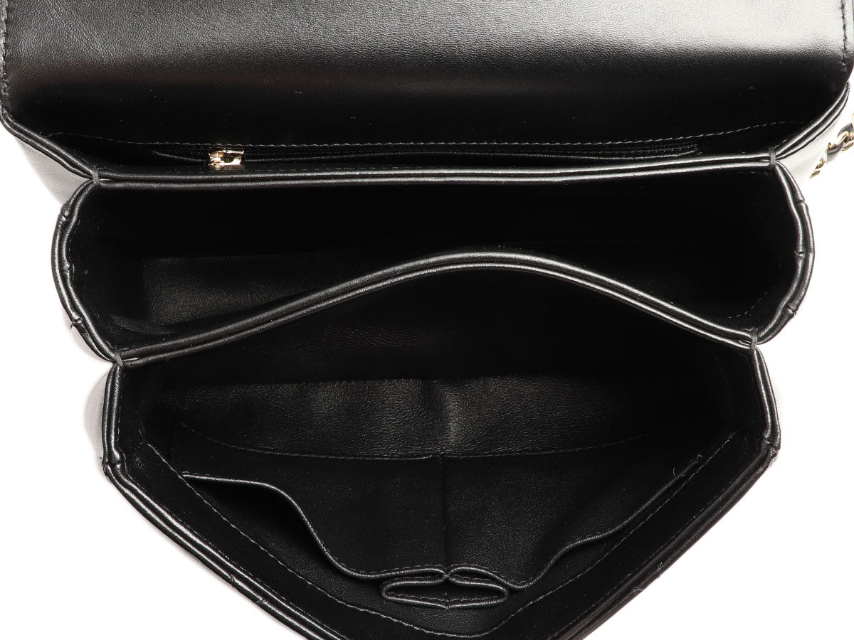 Chanel Medium Black Quilted Lambskin Trendy CC Flap