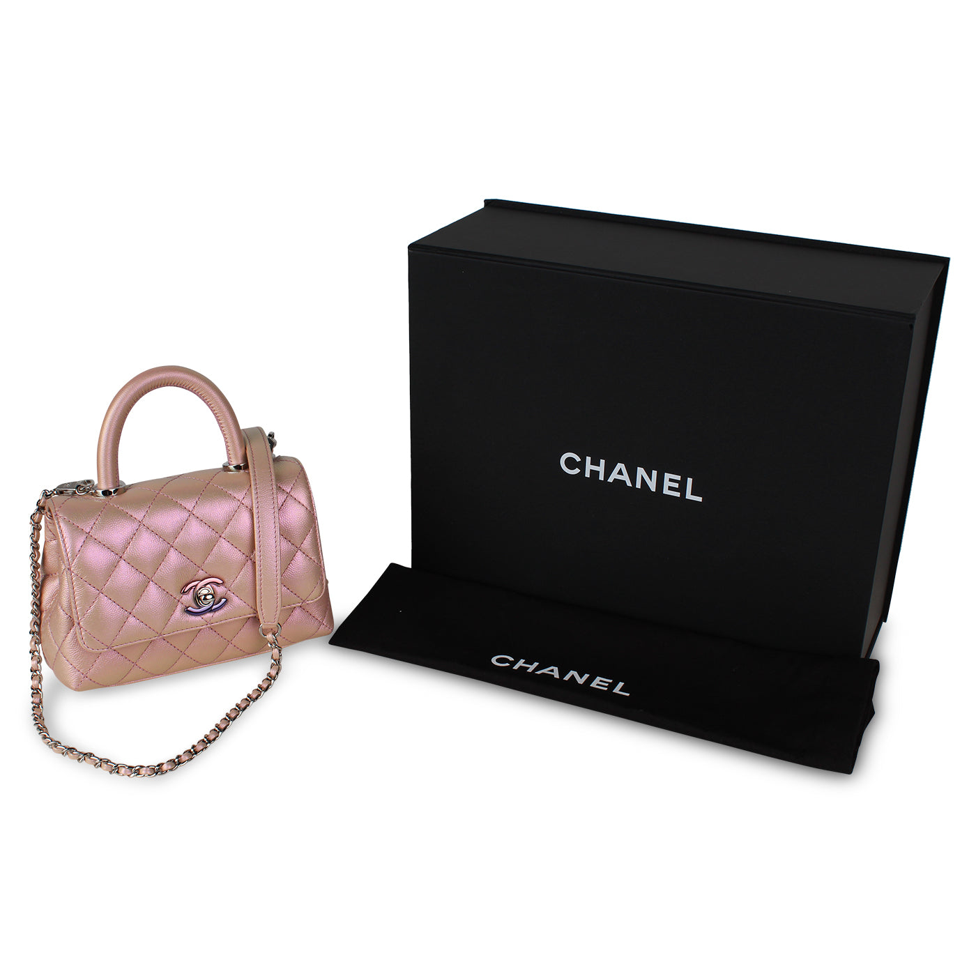 Chanel Mini Coco Handle - Iridescent