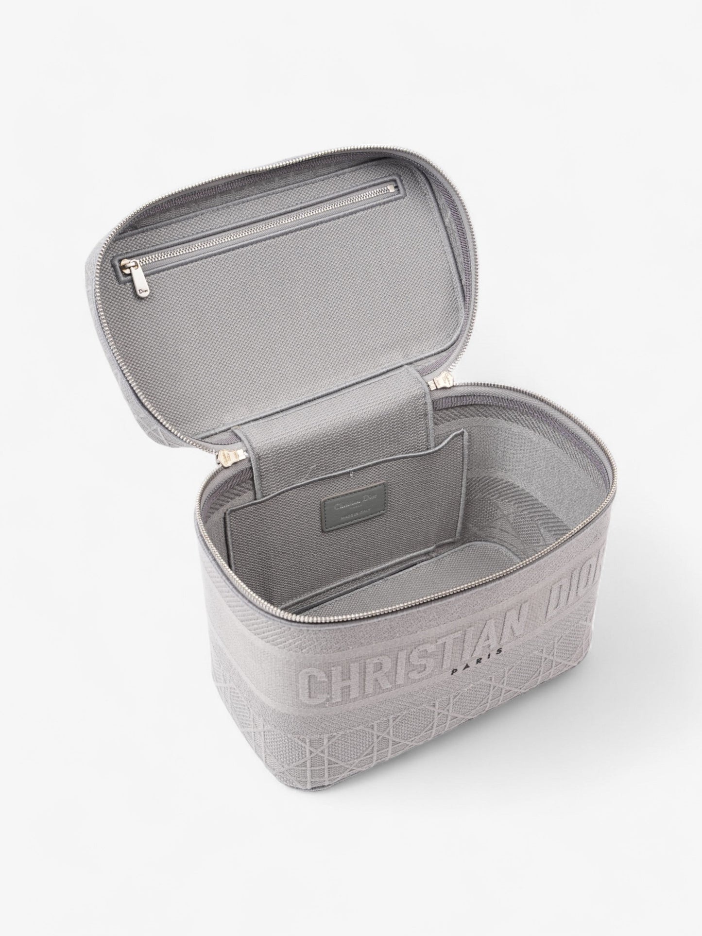 Christian Dior DiorTravel Vanity Case Grey Canvas