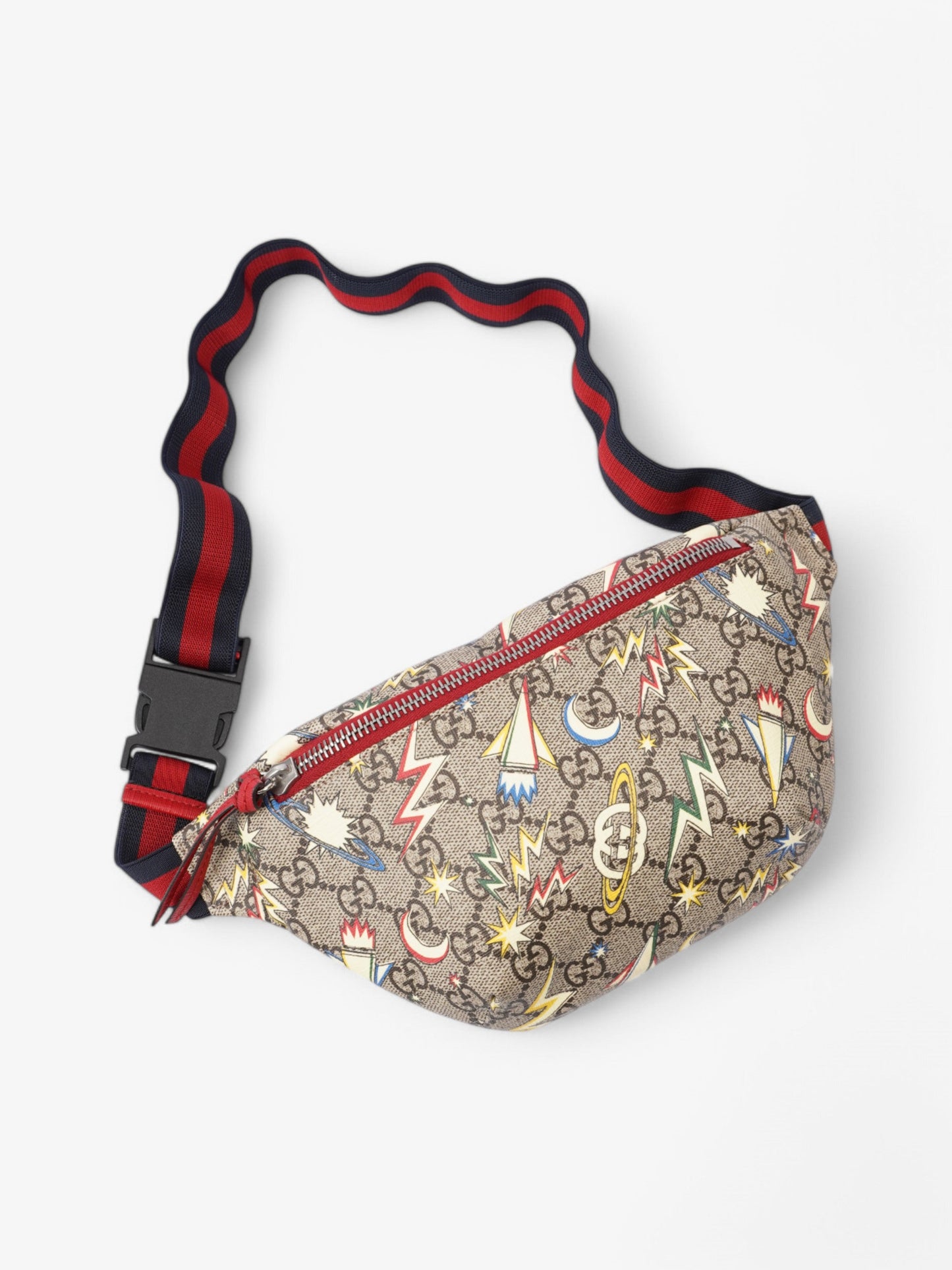 Gucci GG Space Belt Bag GG Supreme / Multicoloured Coated Canvas