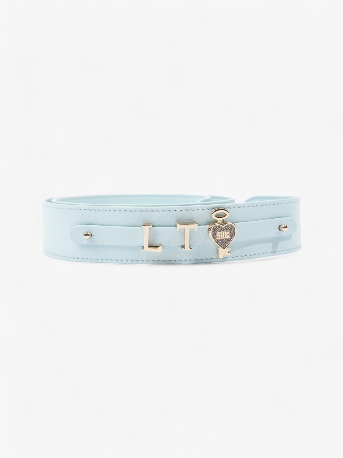 Christian Dior Lady Dior Pale Blue Lambskin Leather Small