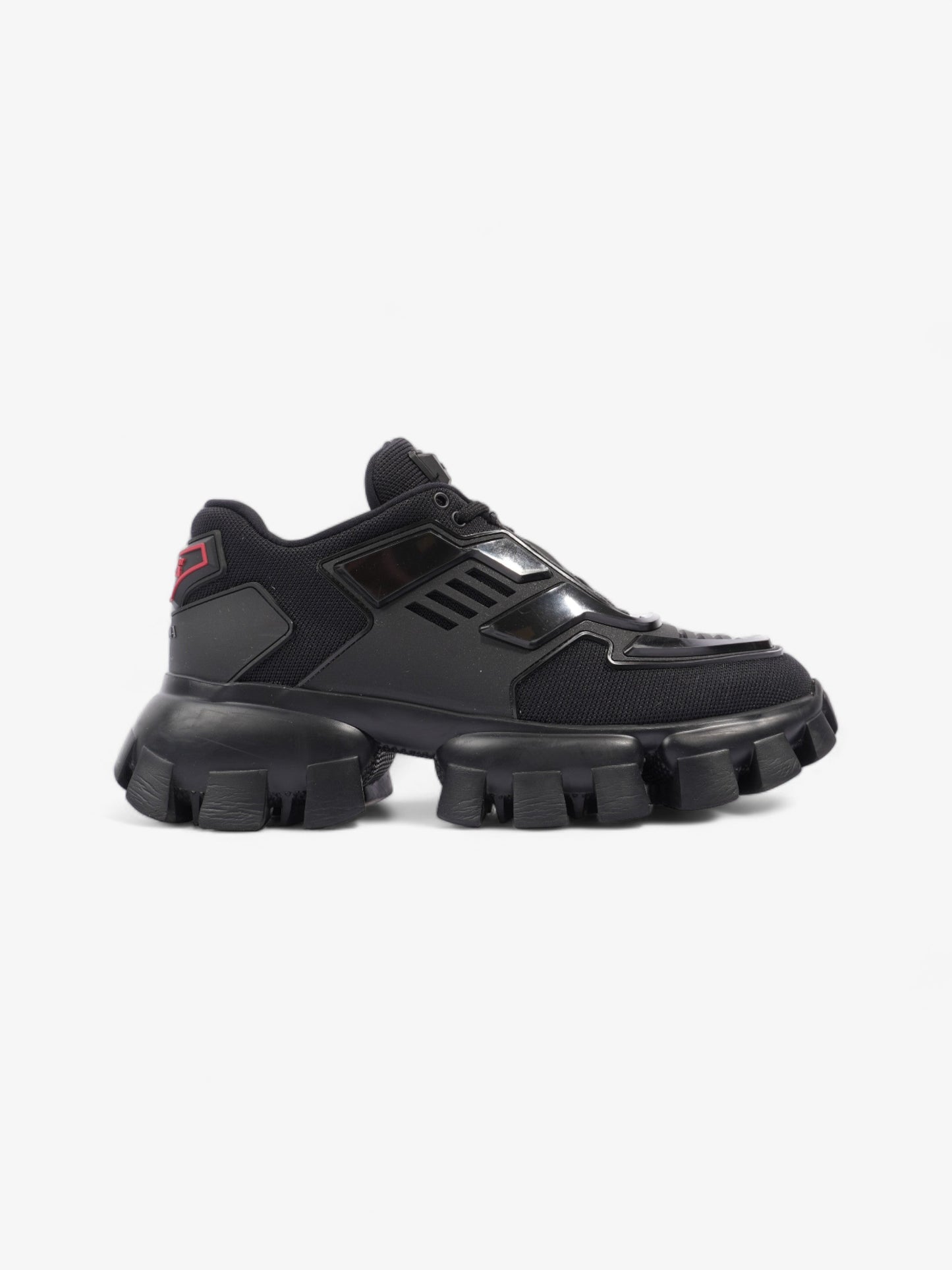 Prada Cloudbust Thunder Sneakers Black / Red Mesh EU 37.5 UK 4.5